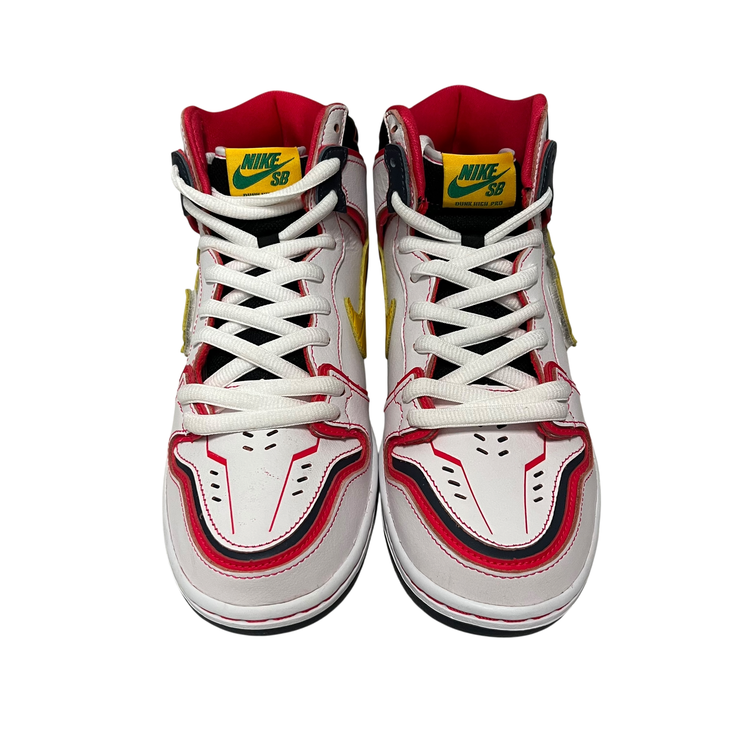 NIKE SB/Hi-Sneakers/US 8/Leather/WHT/sb unicorn view 5