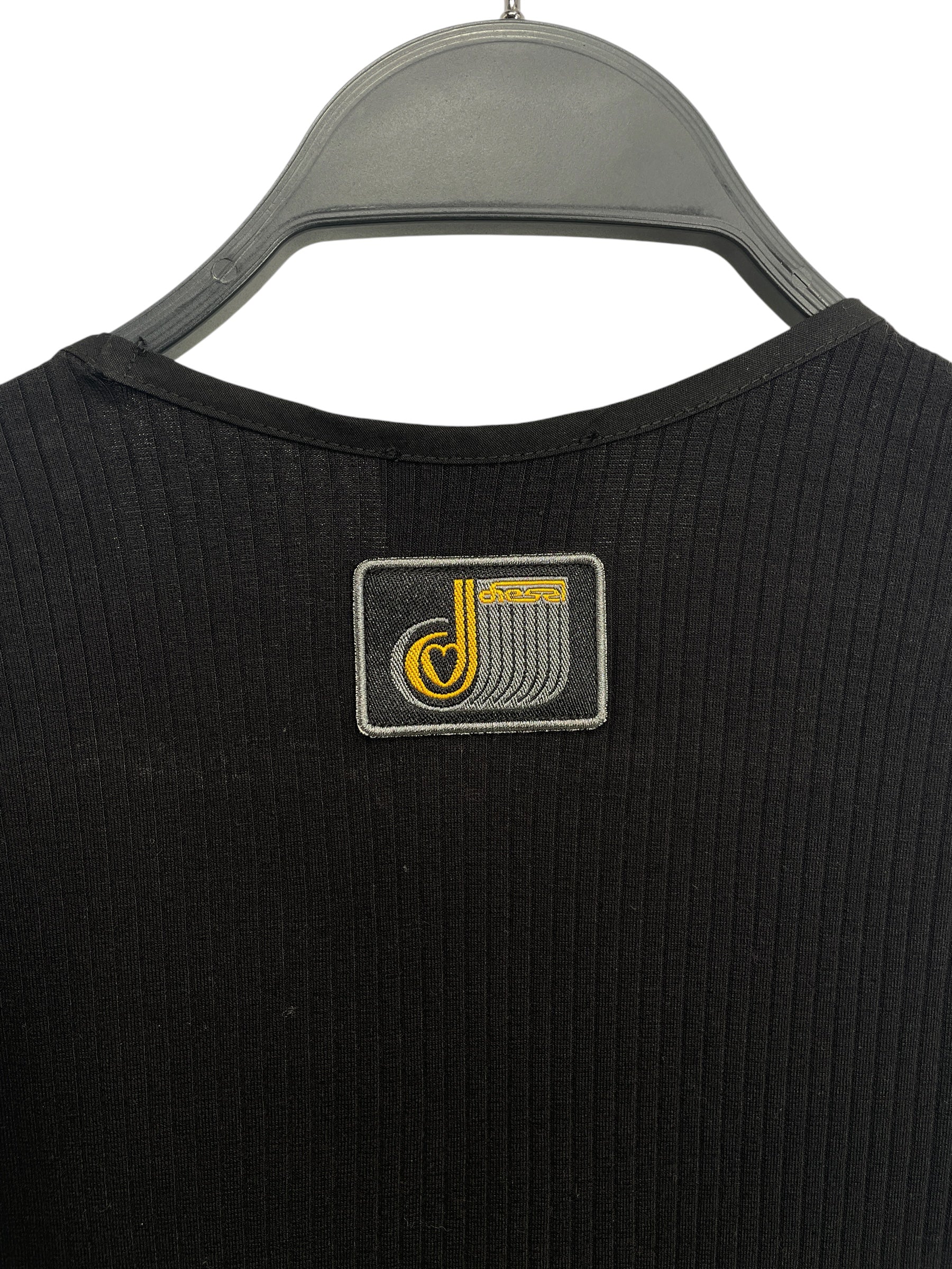 DIESEL/Tank Dress/XS/Cotton/BLK/Midi Length/RIBBED QUARTER ZIP view 4