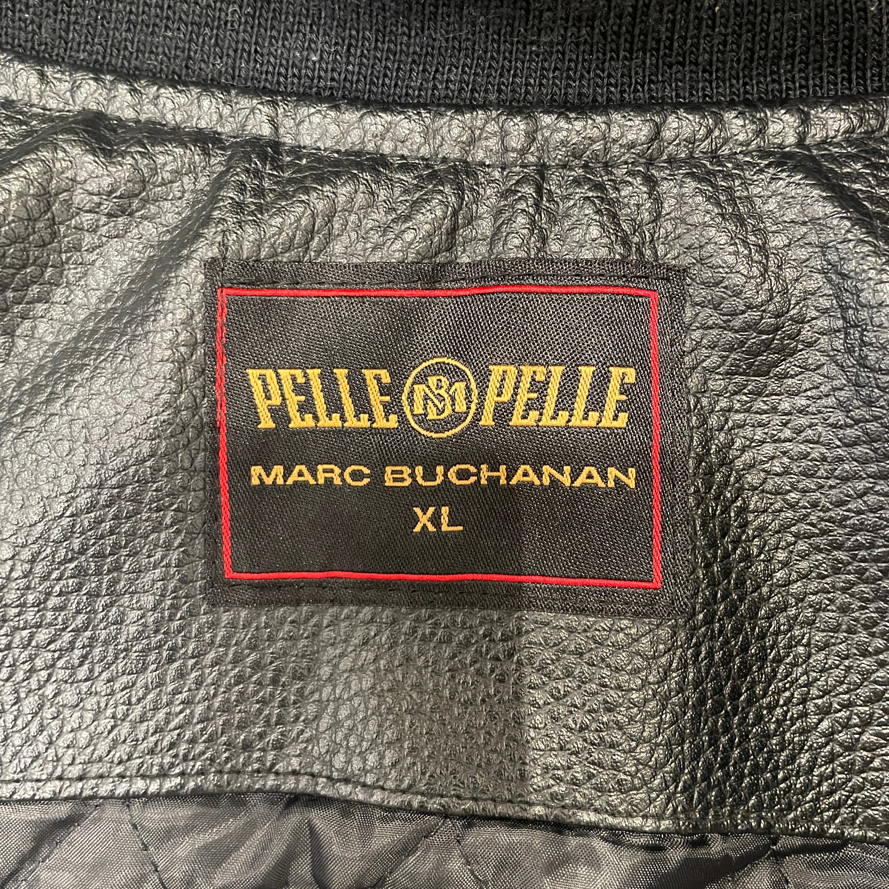 Pelle Pelle/Leather Jkt/LG/Leather/BLK/TIGER PP LOGO view 3