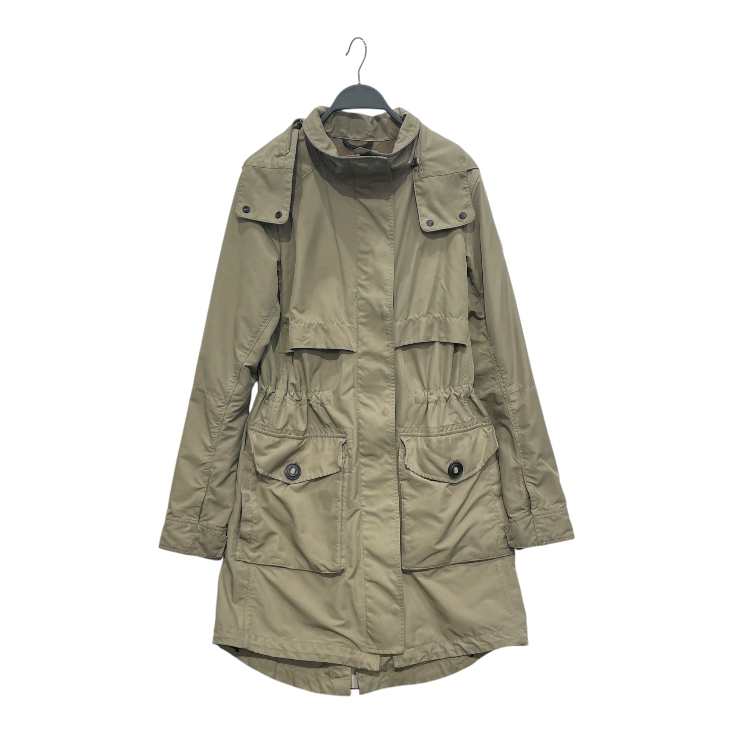CANADA GOOSE/Windbreaker/M/Polyester/GRN/No Collar/CANADA GOOSE RAIN WINDBRKR HOO view 1