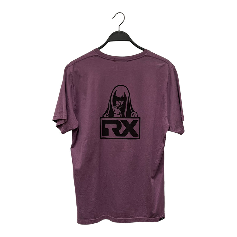 THEE HYSTERIC XXX/T-Shirt/L/Purple/Cotton/06201CT03/06201CT03