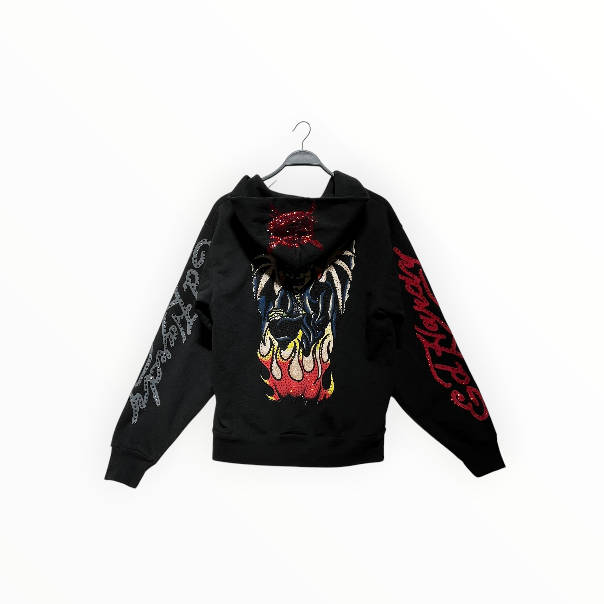Ed Hardy/Hoodie/S/Graphic/Cotton/BLK/KEN CARSON COMPLEX CON view 2