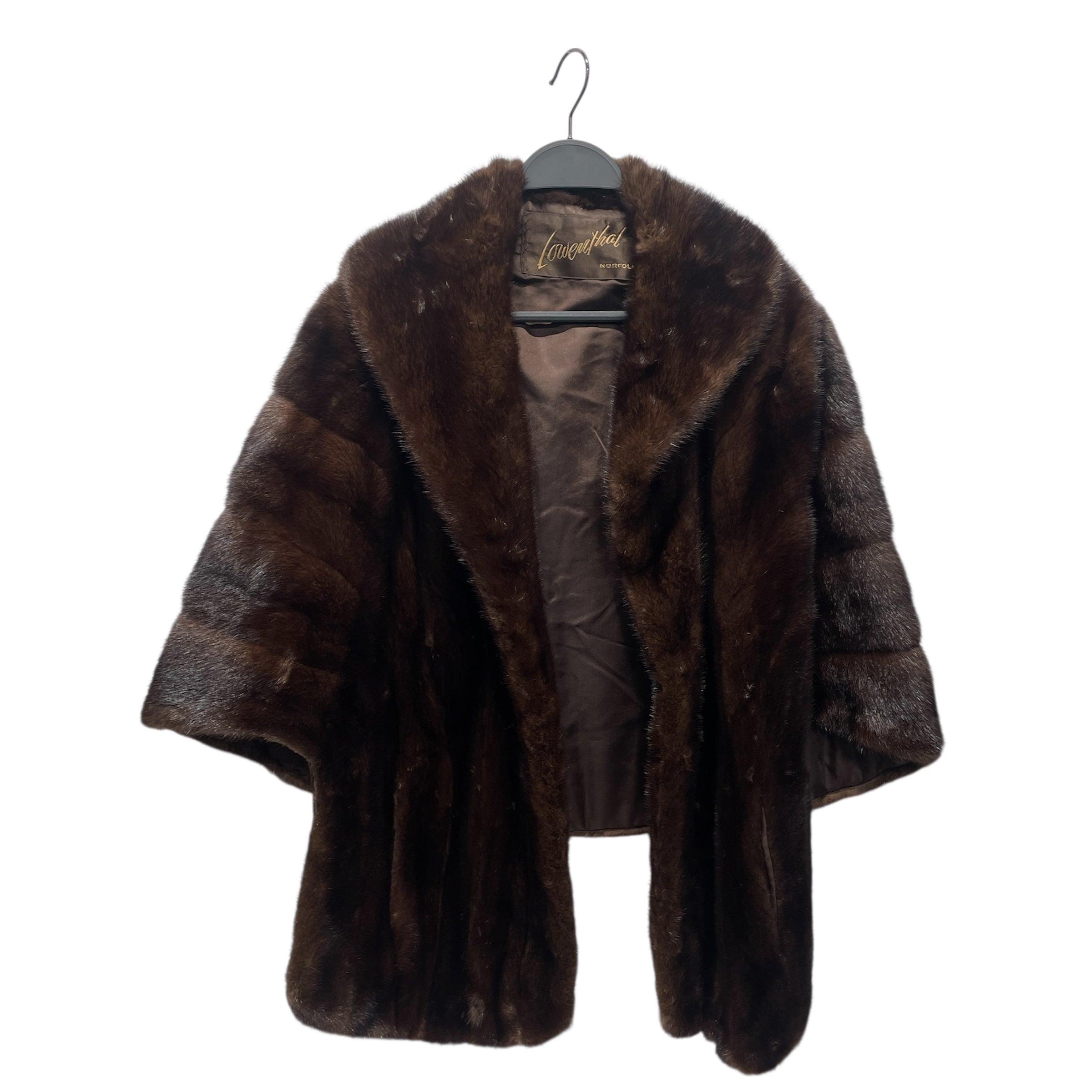 NORFOLK/Vintage/Coat/Fur/BRW/MINK FUR view 1