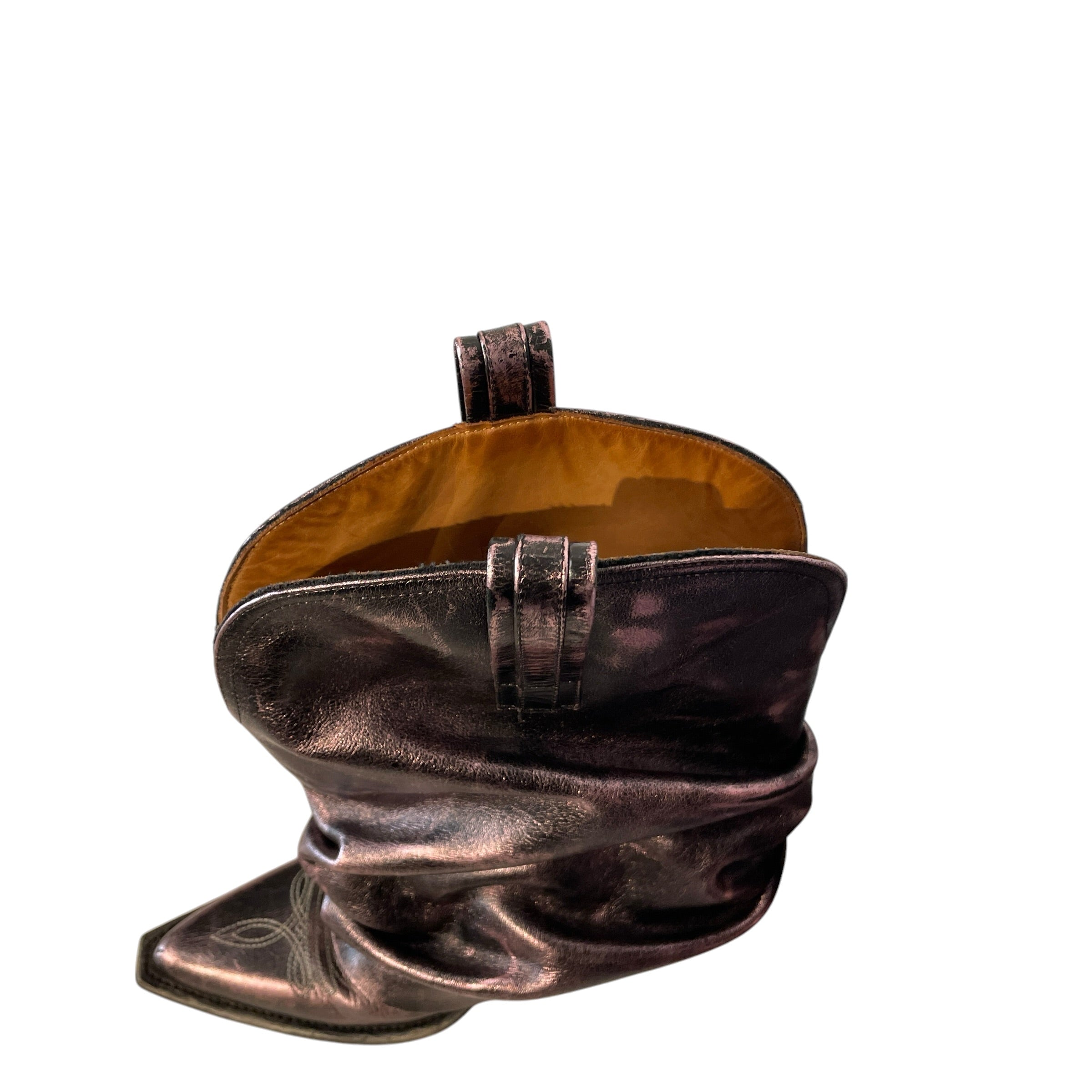 R13/Boots/EU 38/Leather/PPL/LOW RIDER COWBOY BOOTS view 5