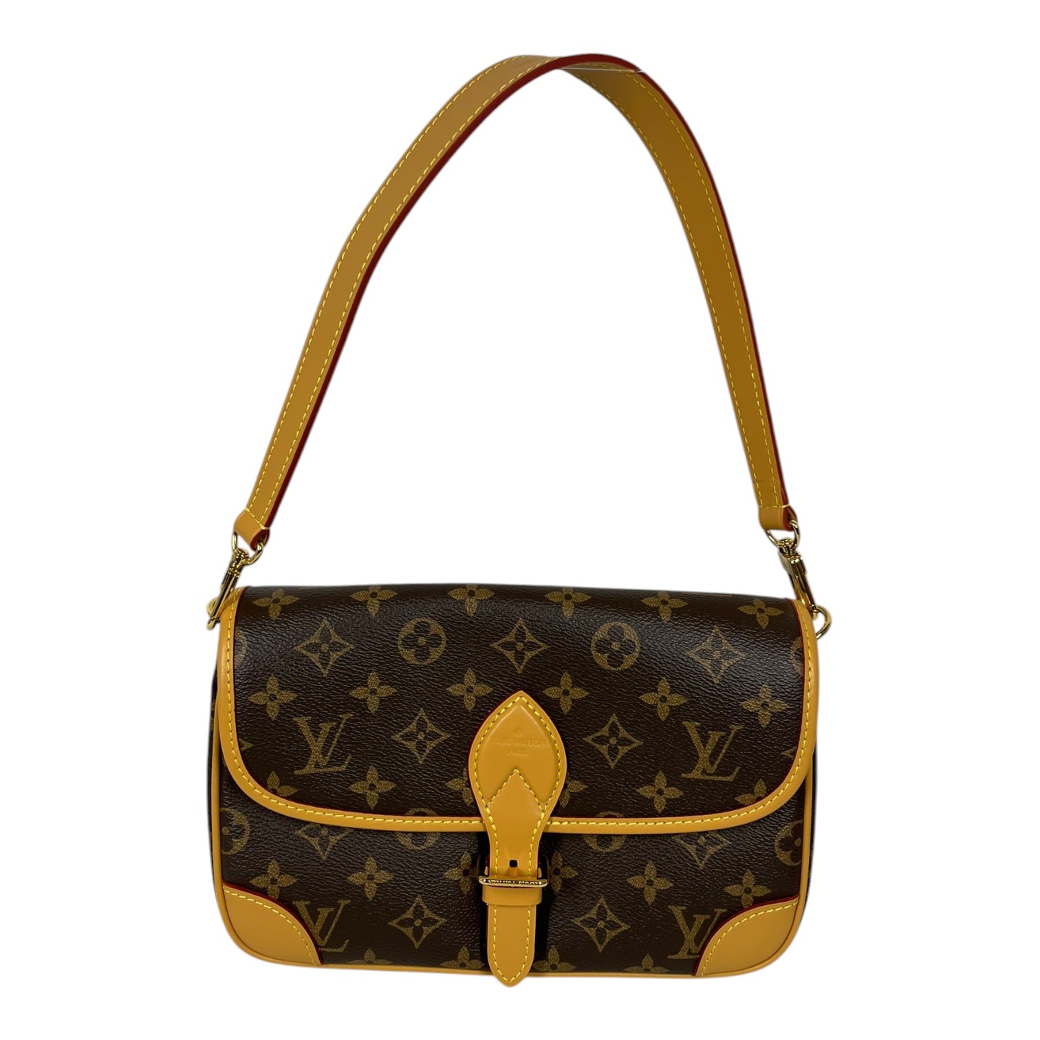 LOUIS VUITTON/Hand Bag/Monogram/Leather/BRW/Diane Shoulder Bag view 1