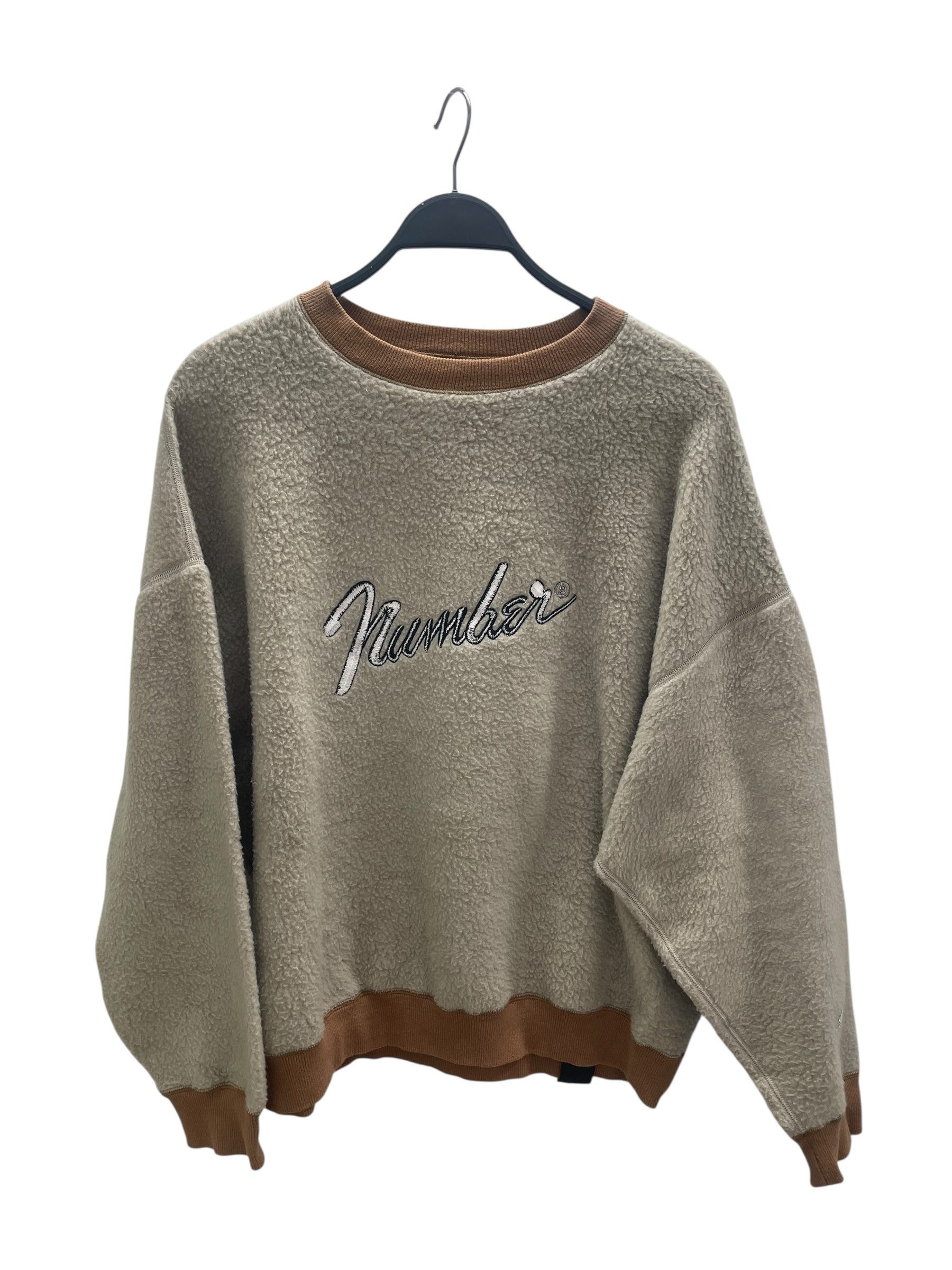 NUMBER (N)INE/Sweatshirt/2/CML/REVERSIBLE/SHERPA view 1