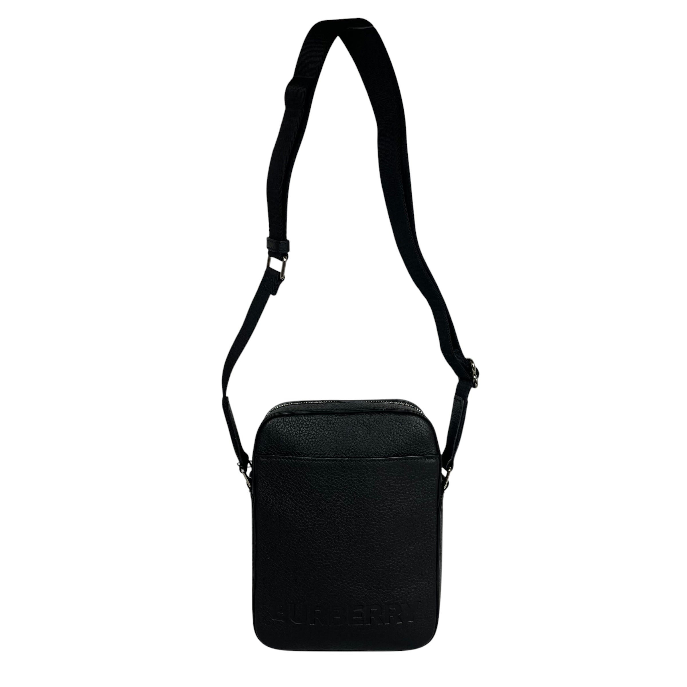 BURBERRY LONDON/Cross Body Bag/Leather/BLK/