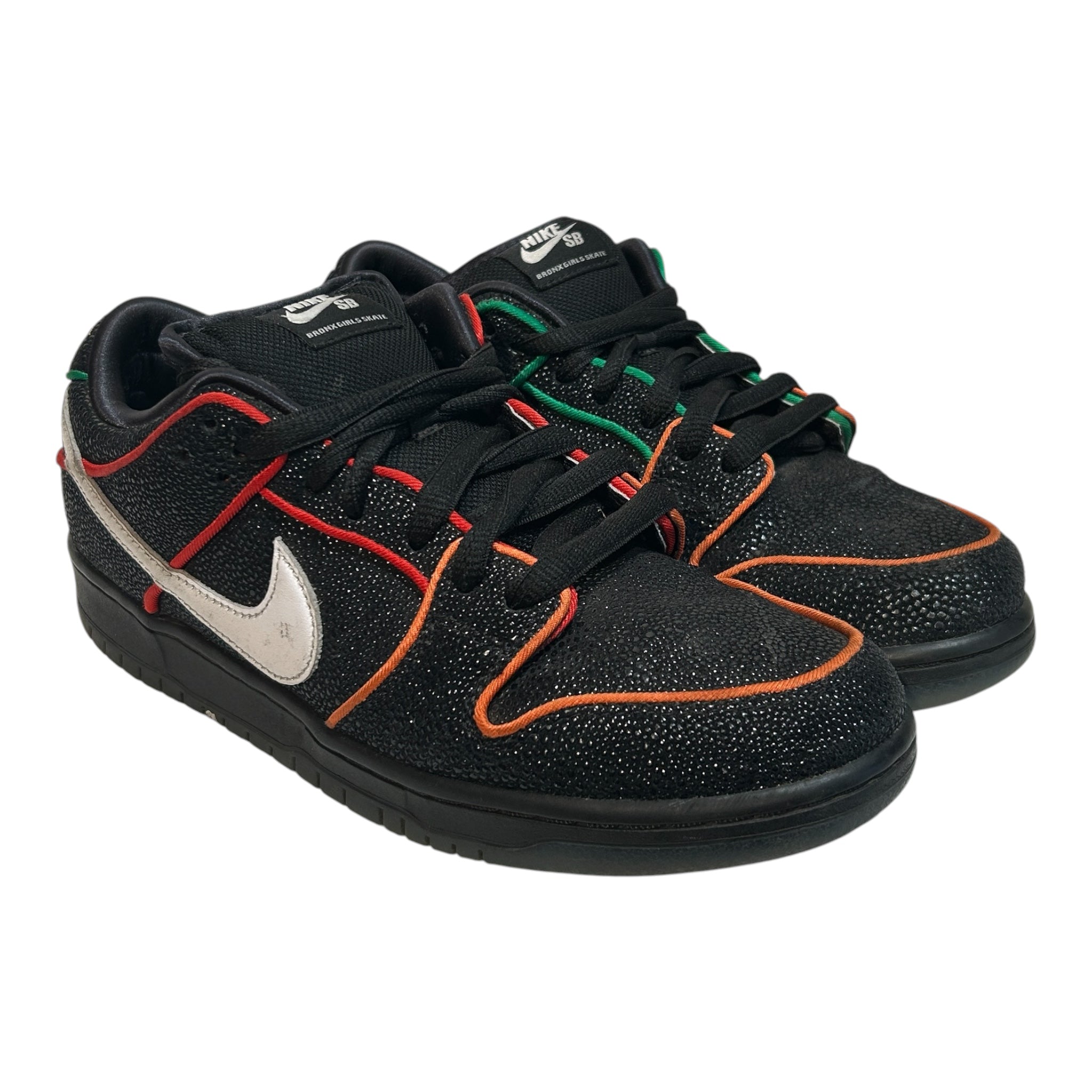 NIKE/Low-Sneakers/US 9/Leather/MLT/BronxGirls X Dunks view 1
