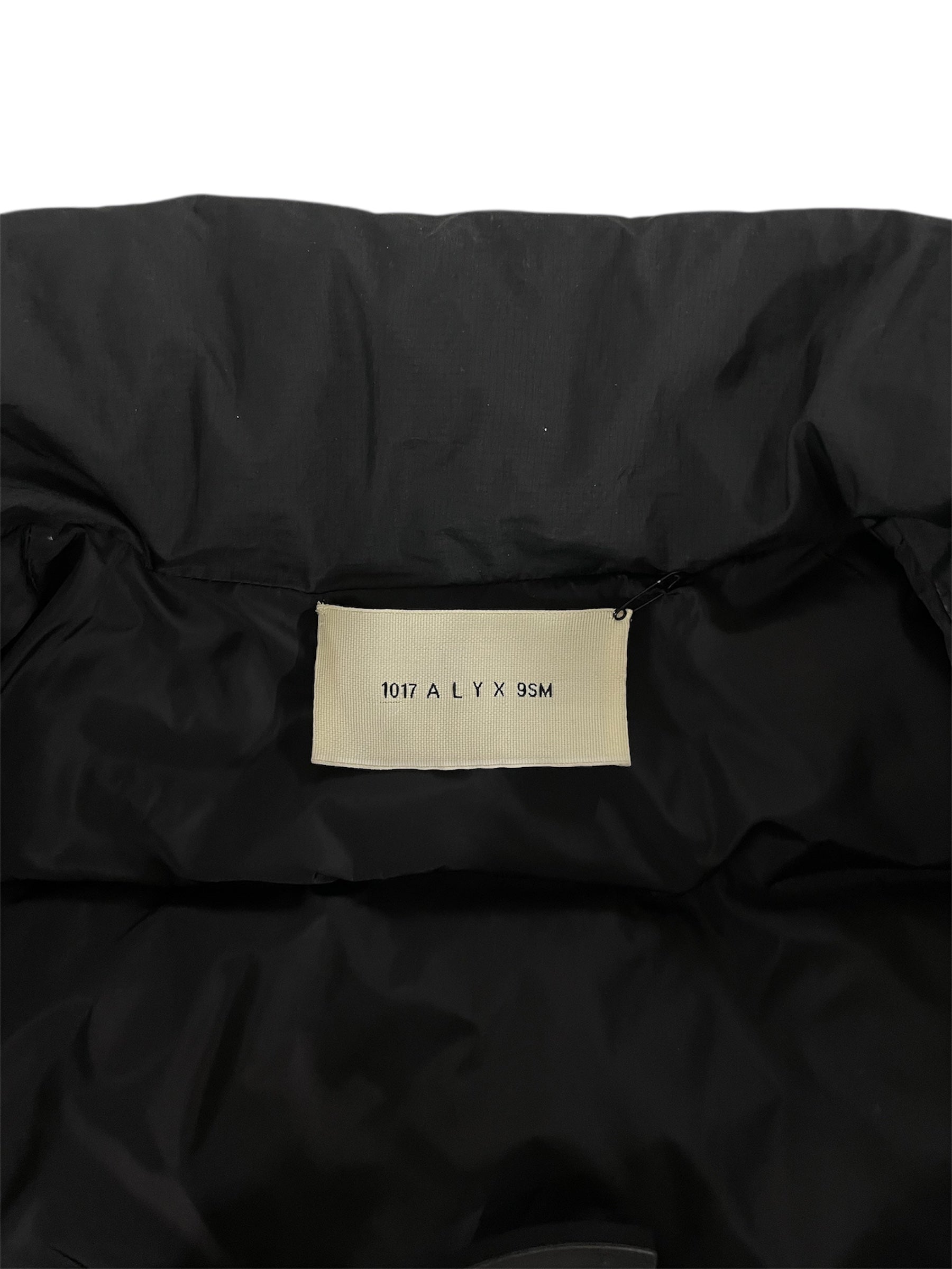 1017 ALYX 9SM(ALYX)/Puffer Jkt/L/Nylon/BLK/ROLLERCOASTER BUCKLE PUFFER view 5