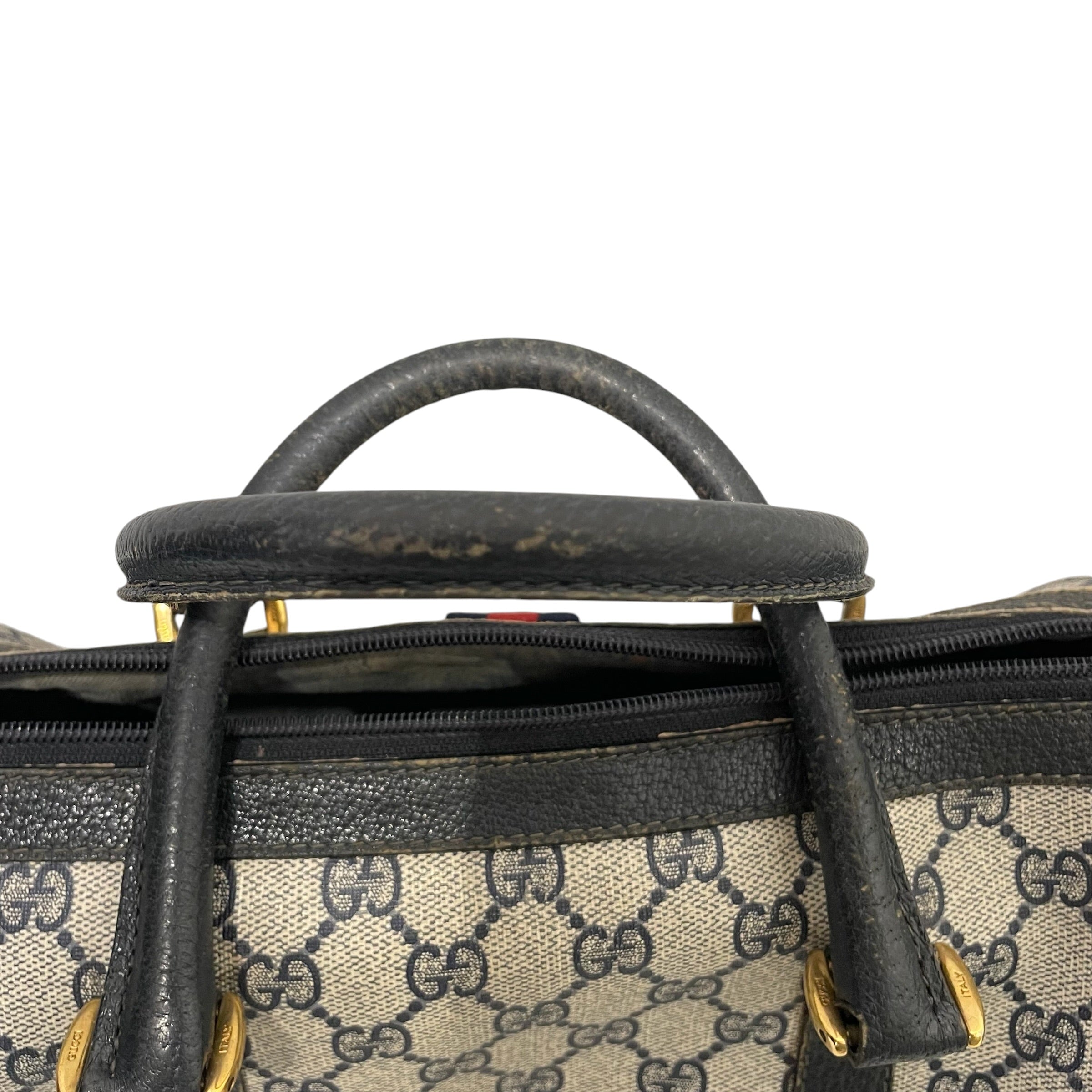 GUCCI/Hand Bag/Monogram/NVY/vintage supreme boston bag view 8