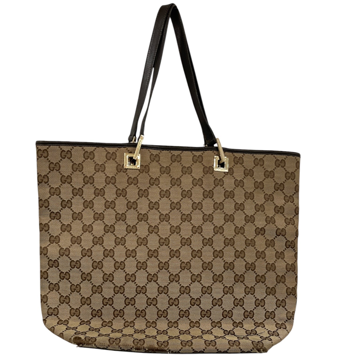 GUCCI/Tote Bag/Cotton/CML/GG Canvas Eclipse Tote Bag view 2