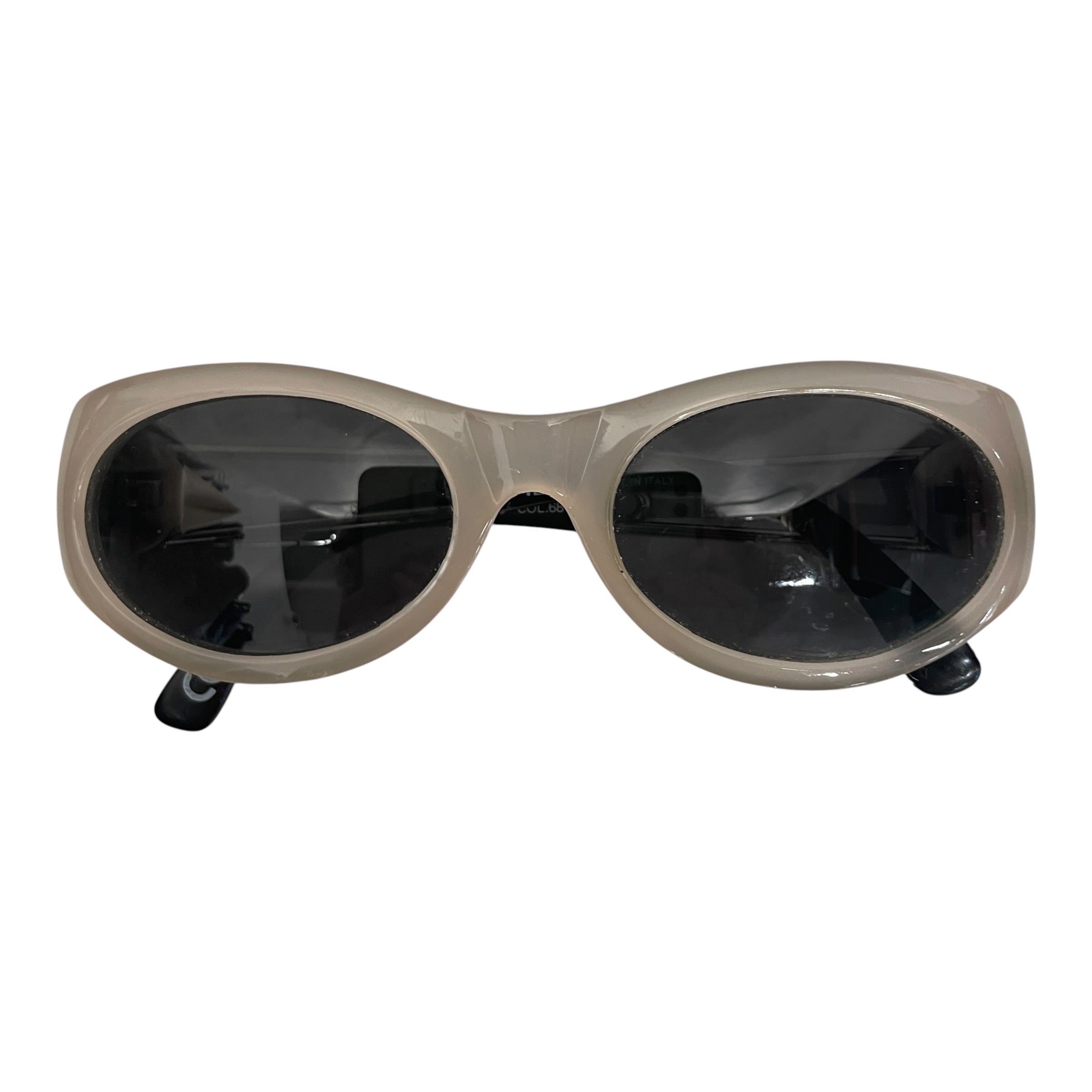 GIANNI VERSACE/Sunglasses/Plastic/GRY/Oval/L's/ view 4