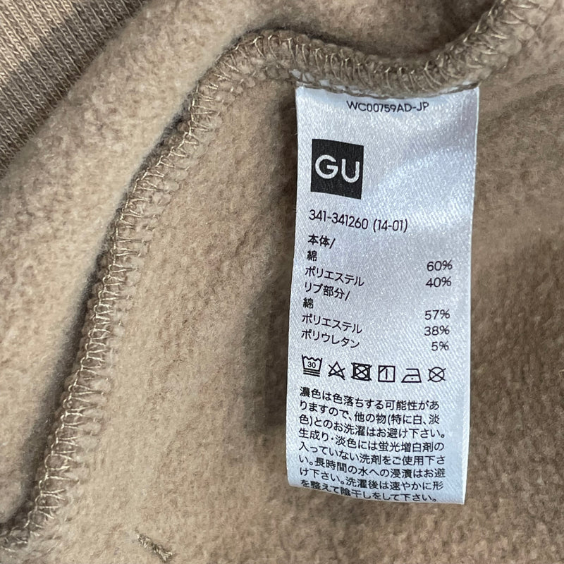 GU/Sweatshirt/M/Camel/Polyester/341-341260/