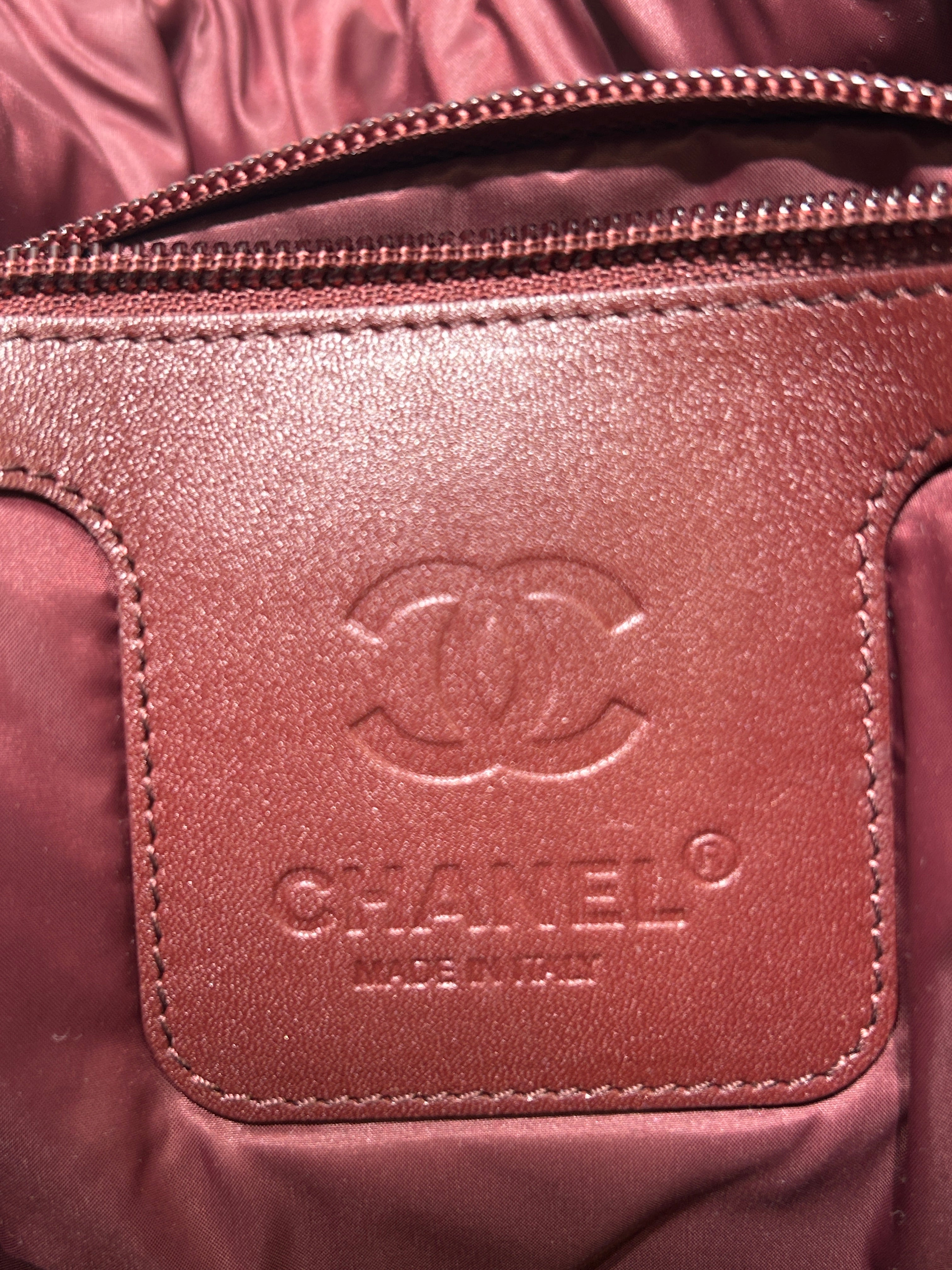 CHANEL/Backpack/Nylon/BLK/ view 3