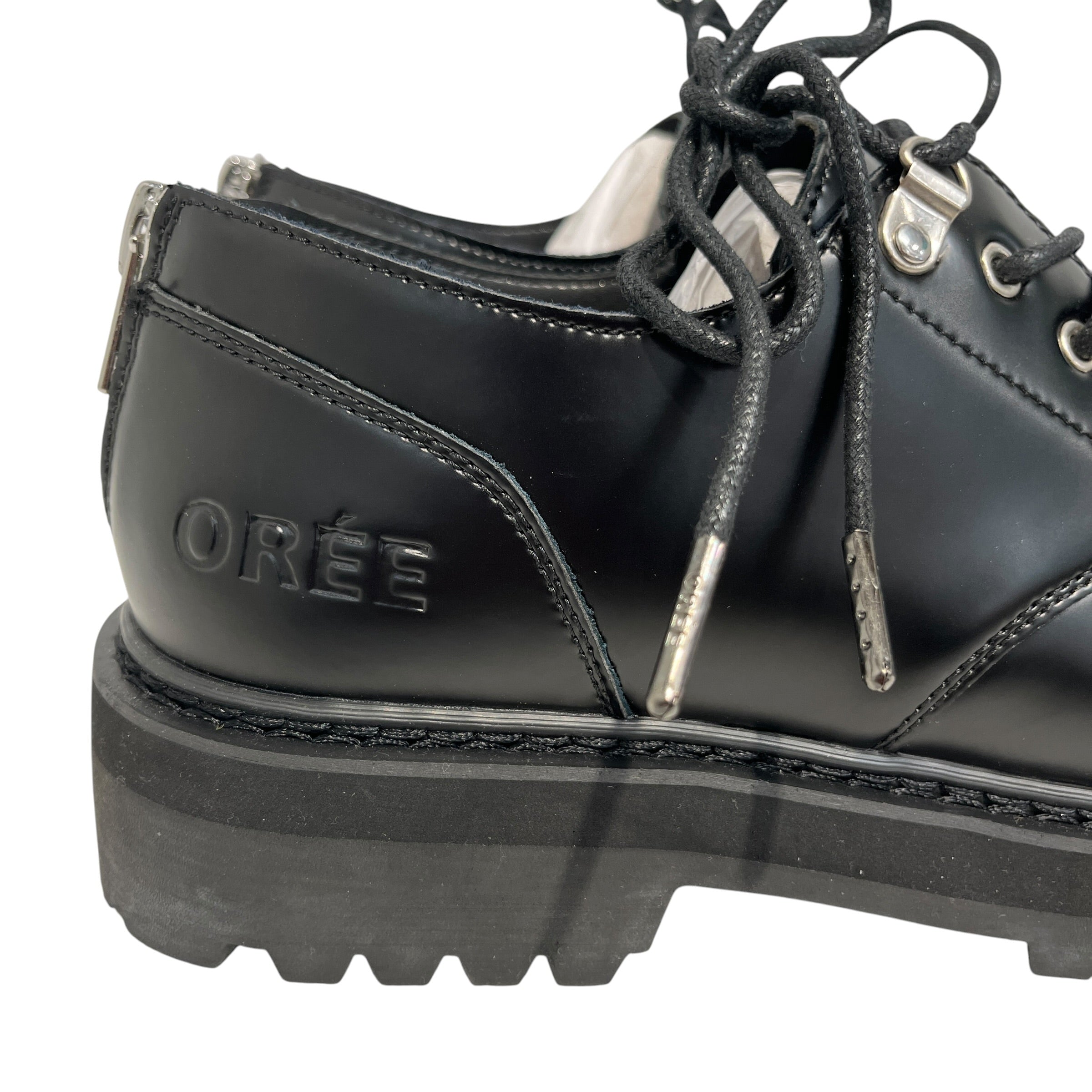 OREE/Loafers/EU 44/Leather/BLK/LACE UP DERBY 041089 view 6