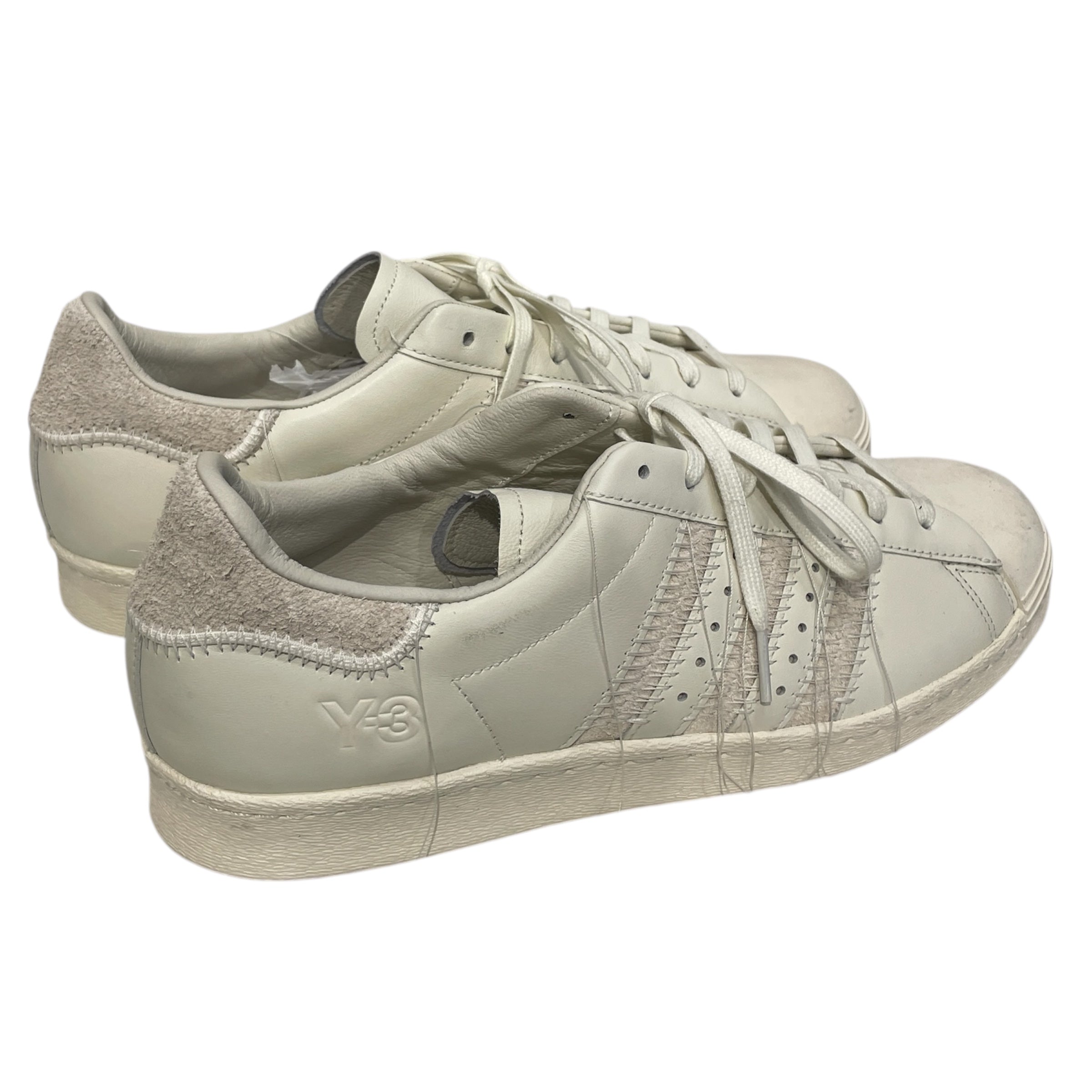 Y-3/Low-Sneakers/US 10.5/Leather/CRM/21T001 LOOSE STRINGS SNEAKER view 2
