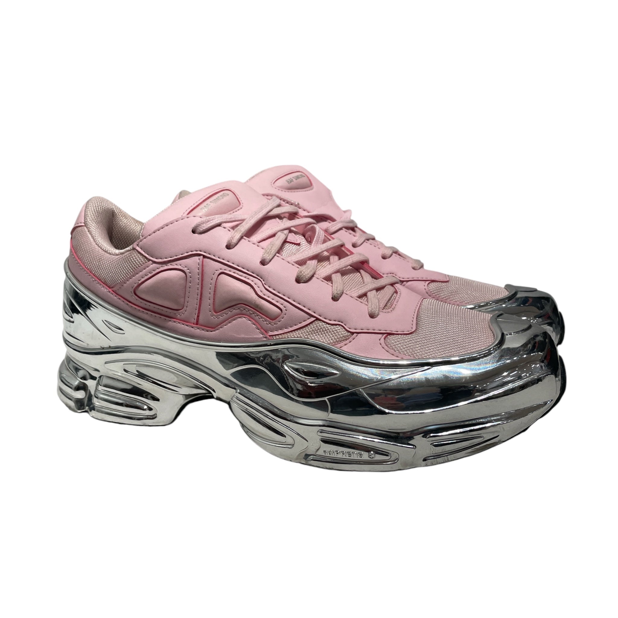 RAF SIMONS/Low-Sneakers/US 12/PNK/OZWEEGOS SILVER SOLE view 1