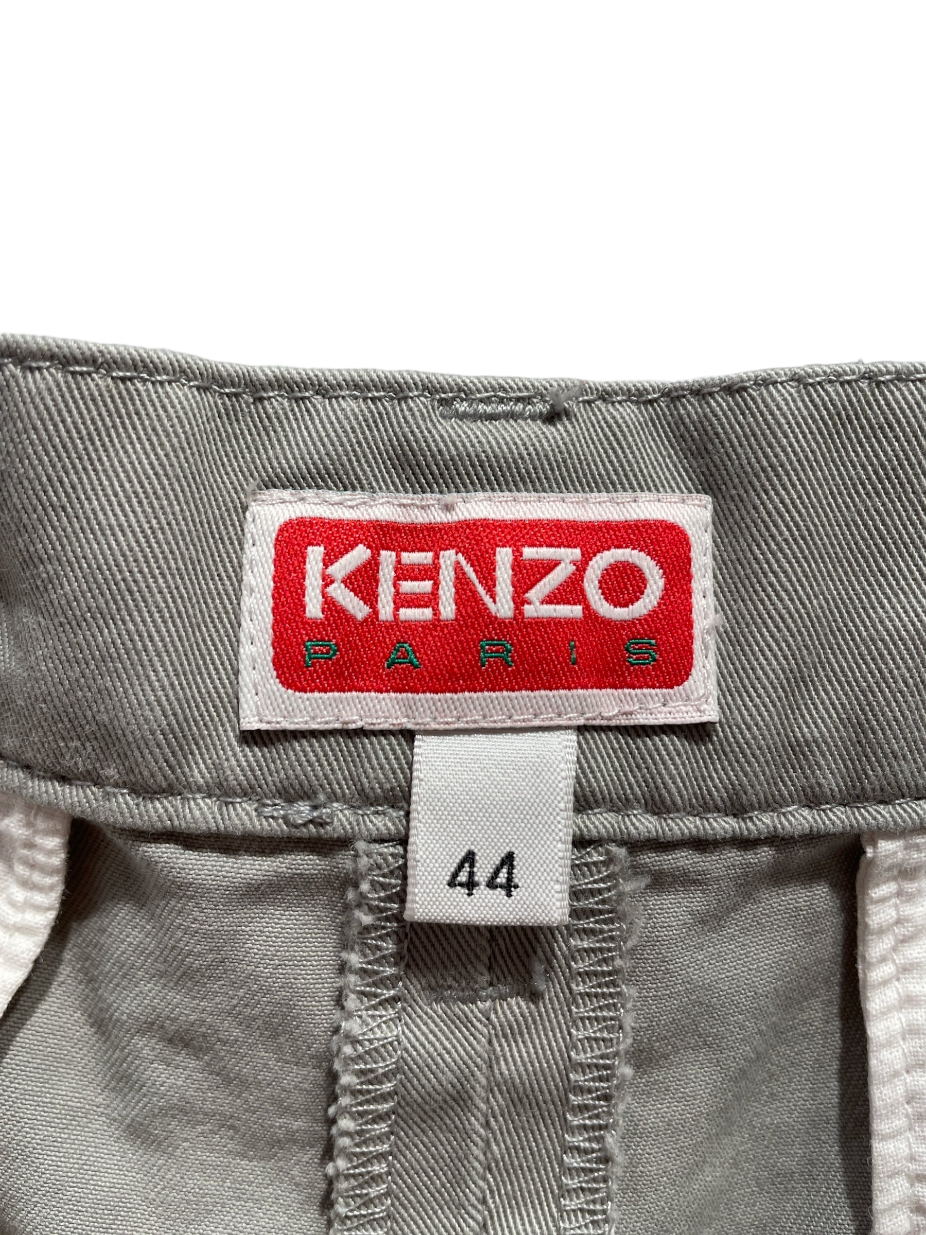 KENZO/Pants/44/Cotton/GRY/chinos view 3