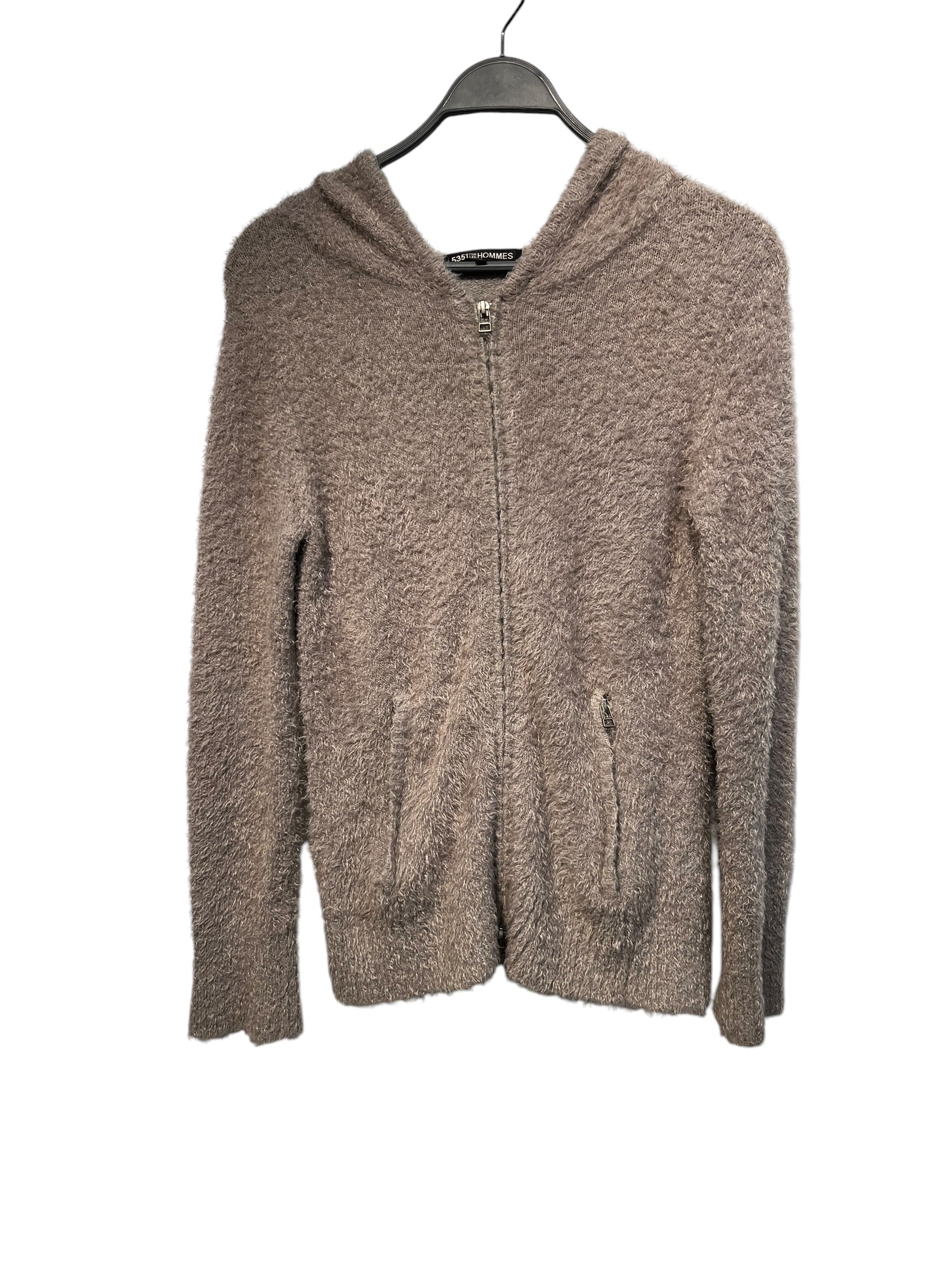5351 POUR LES HOMMES/Zip Up Hoodie/2/Fur/IVR/ view 1