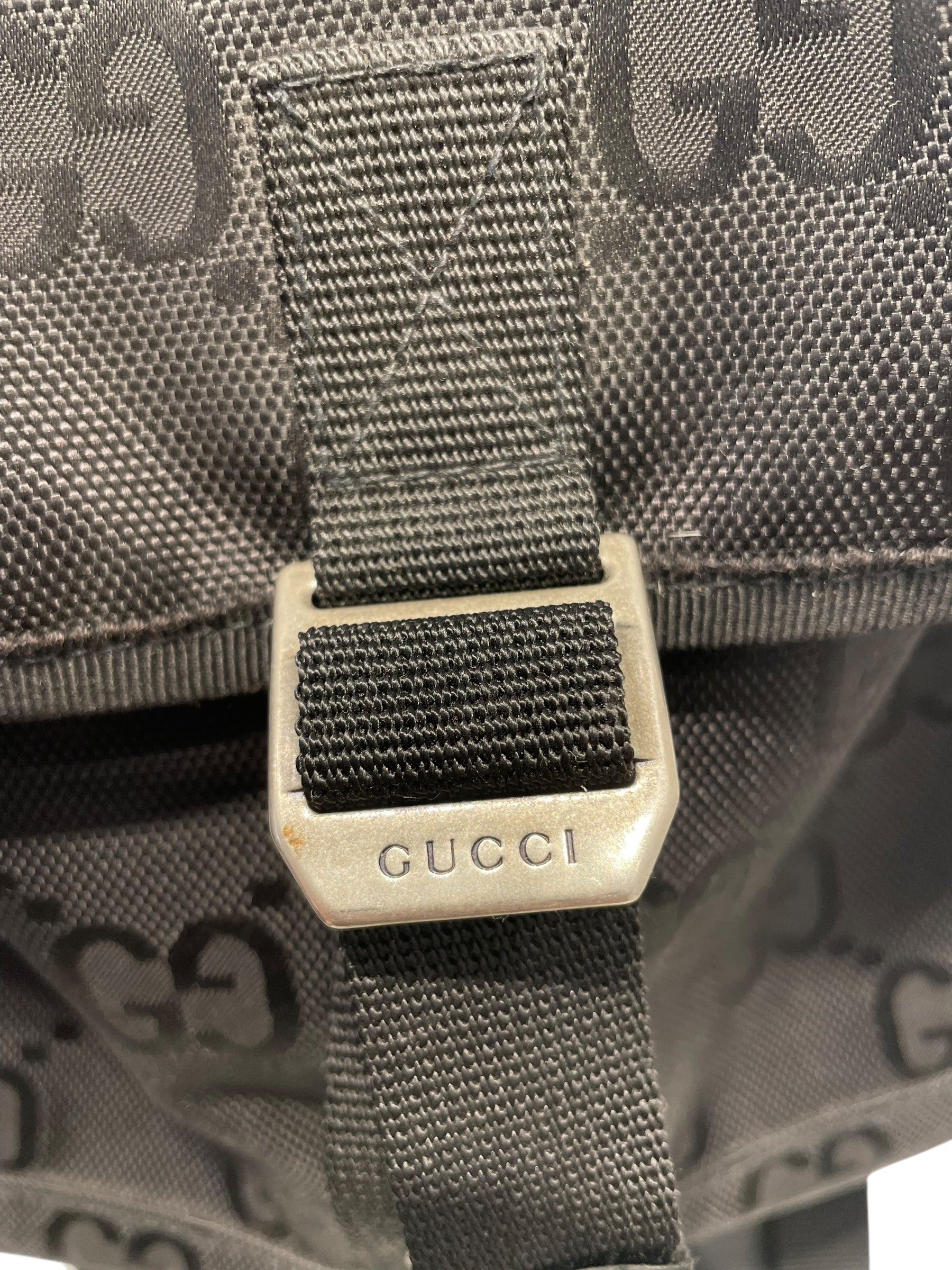 GUCCI/Backpack/Nylon/BLK/GUCCI OFF GRID view 6