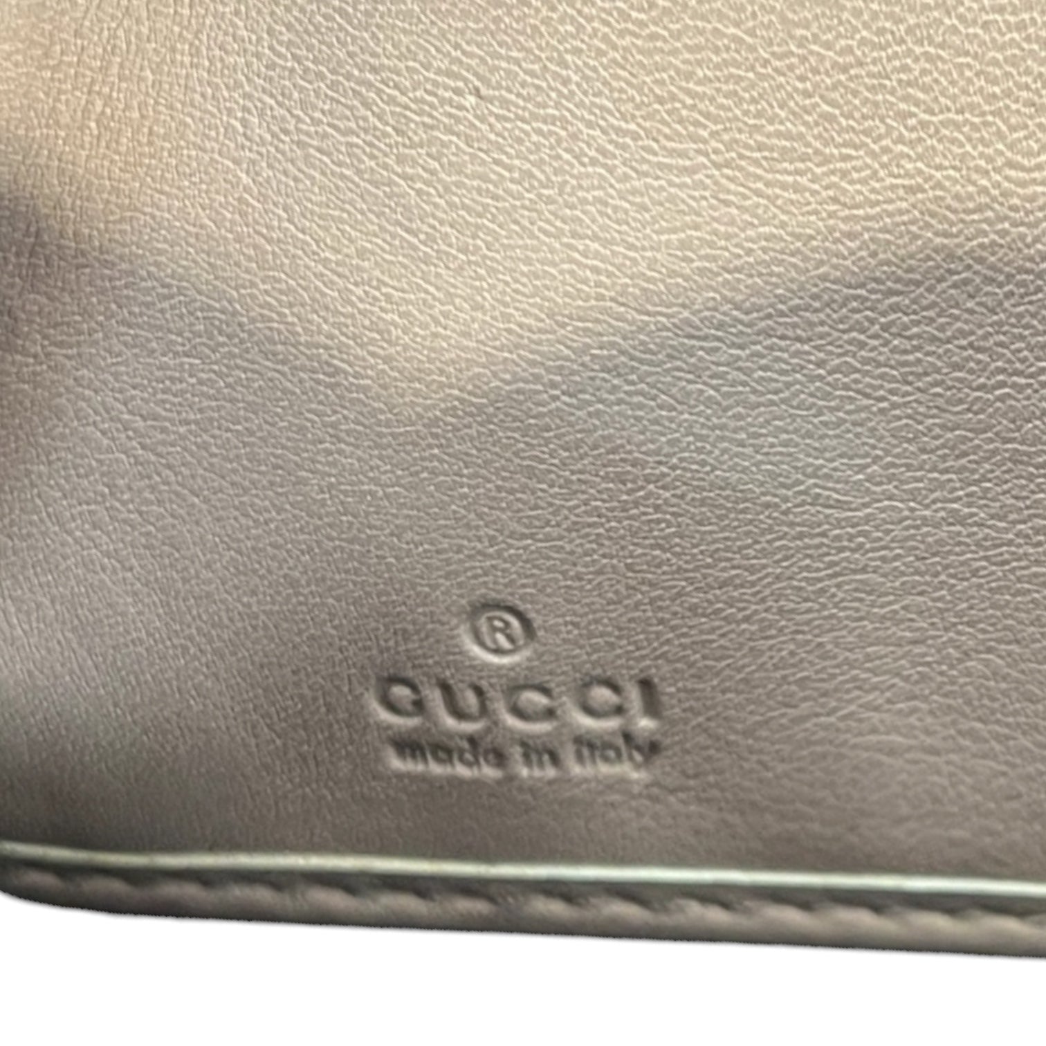 GUCCI/Long Wallet/Monogram/Leather/PNK/MICRO GUCCISSIMA view 6