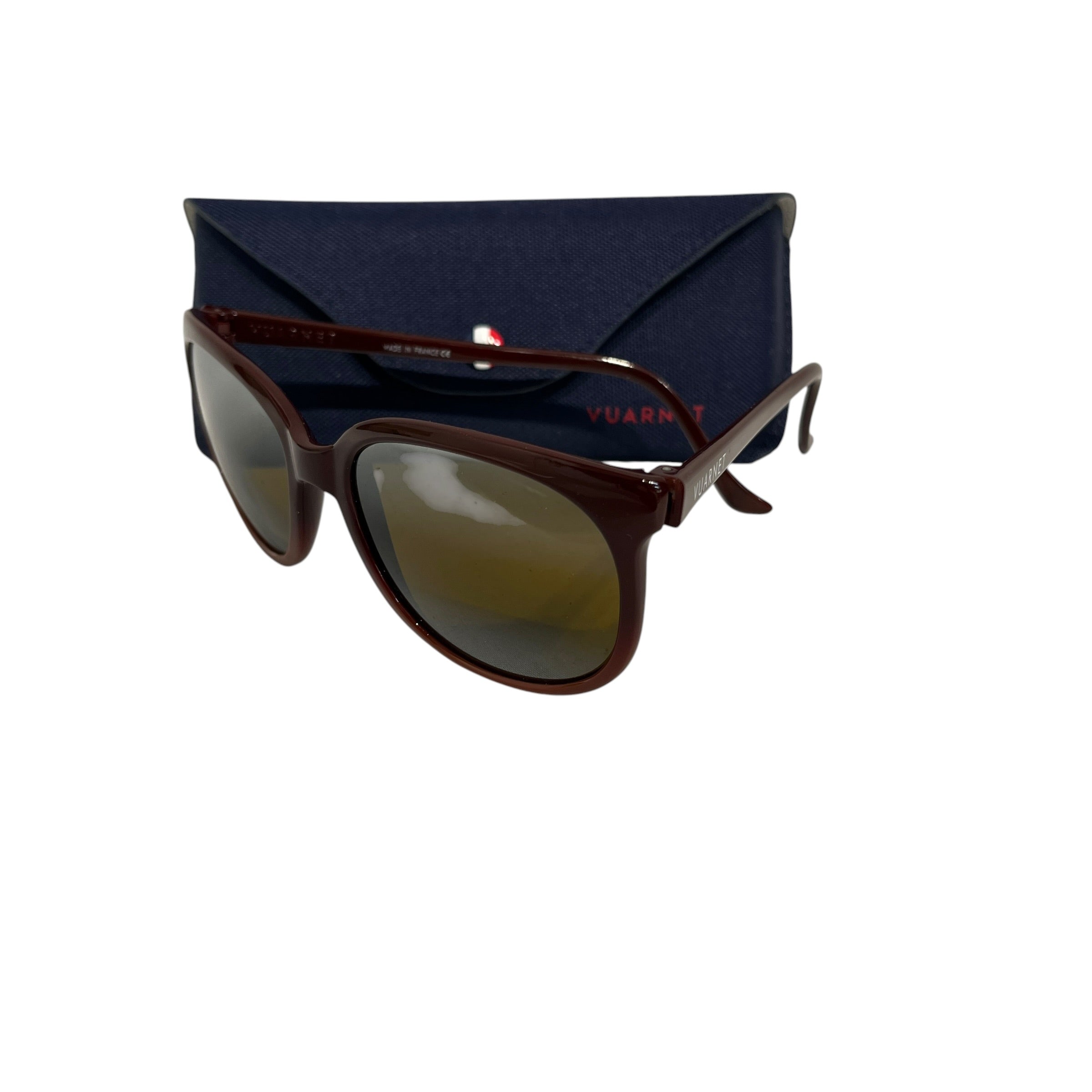 Vaurnet/Sunglasses/Plastic/RED/L's/Name on Ear Holders view 2