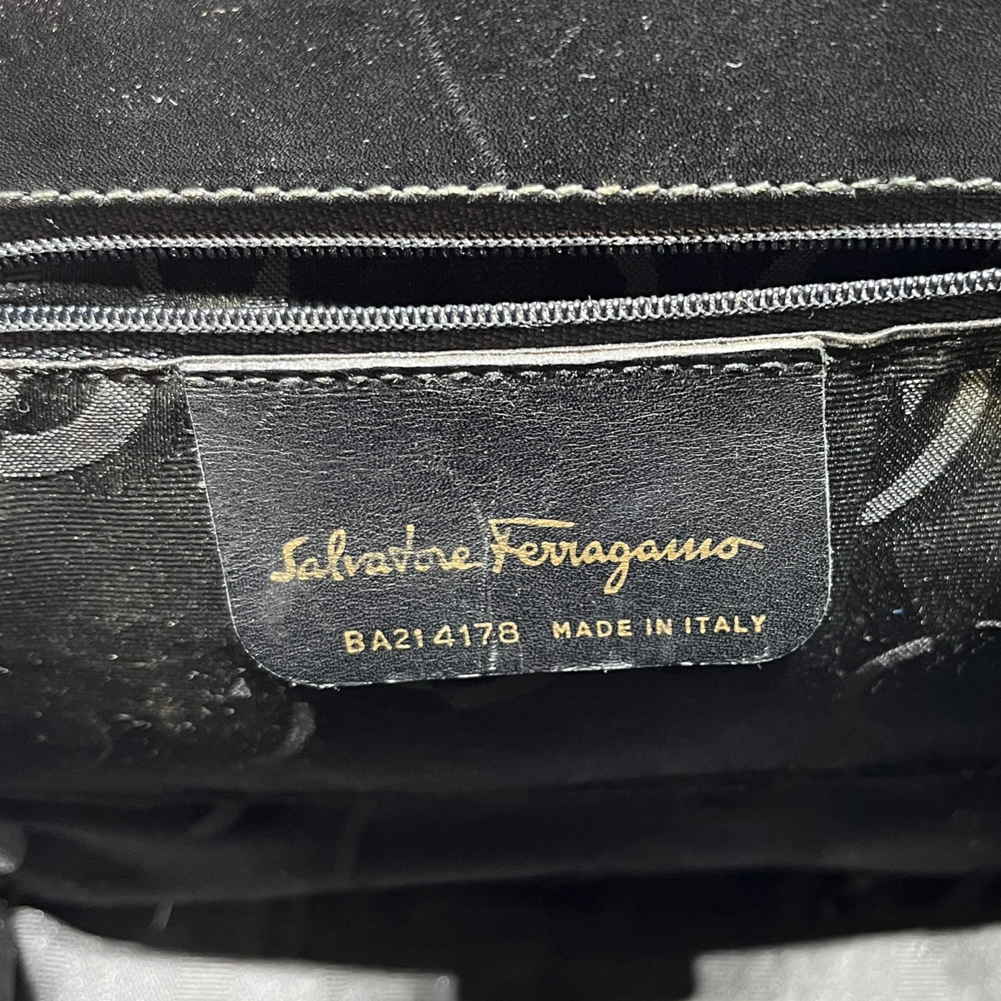 Salvatore Ferragamo/Hand Bag/Nylon/BLK/bow bag view 5