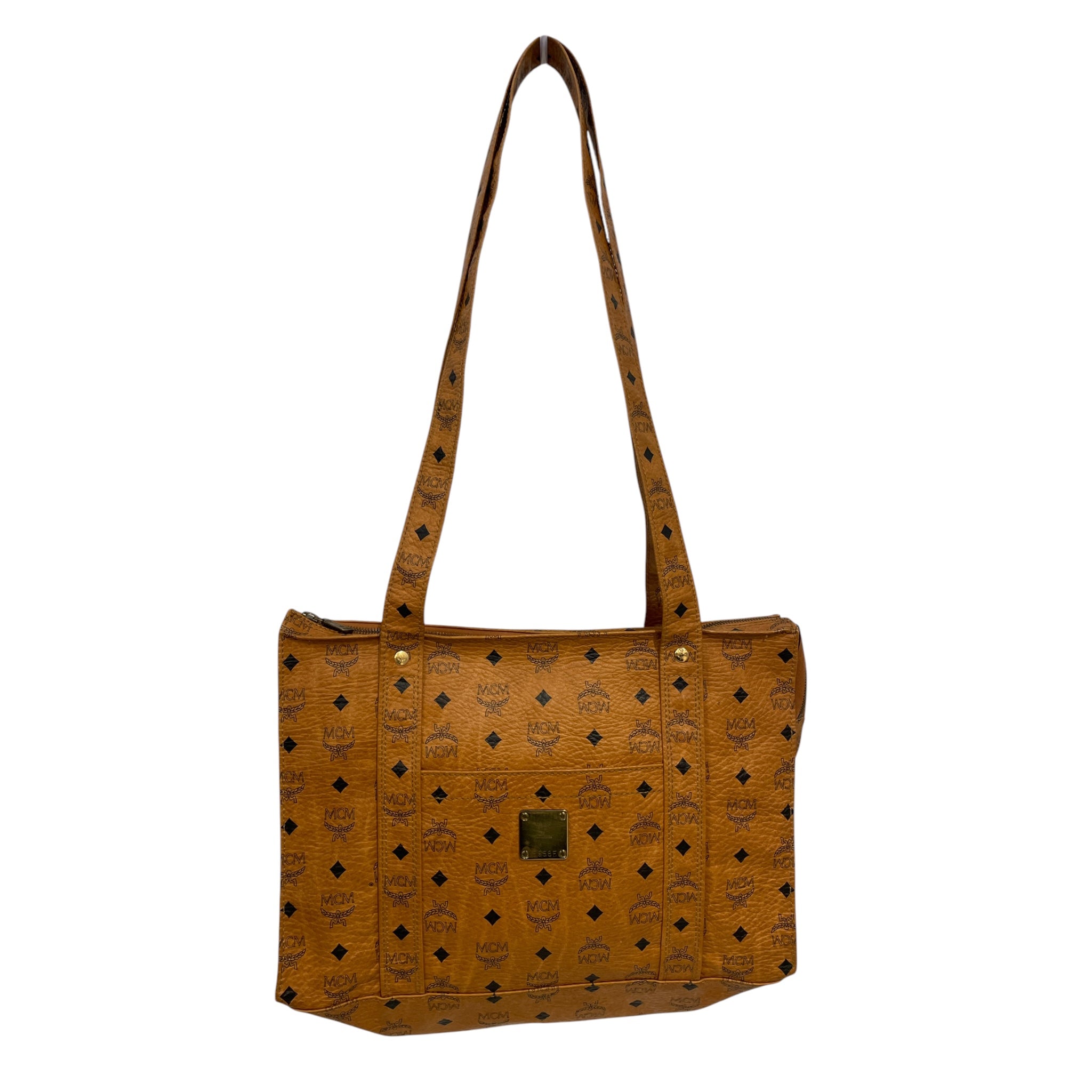 MCM/Cross Body Bag/Monogram/Leather/BRW/5958F view 1