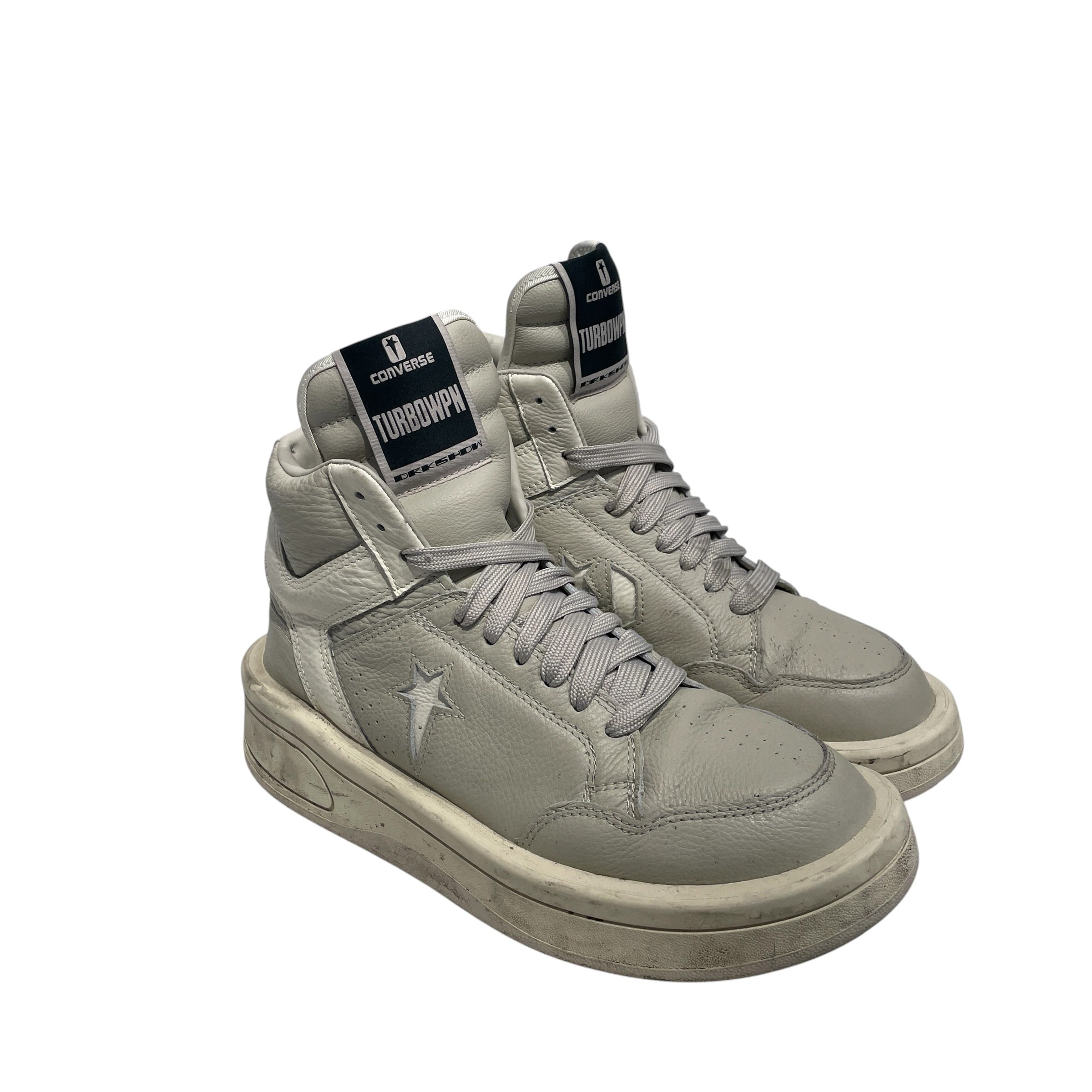 RICK OWENS DRKSHDW/CONVERSE/Hi-Sneakers/US 8/GRY/A10960C Turbowpn view 1