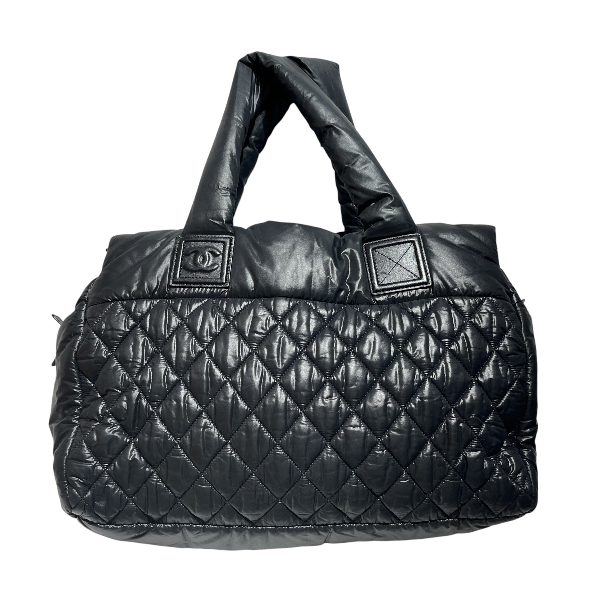 CHANEL/Tote Bag/Nylon/BLK/NYLON BAG view 1