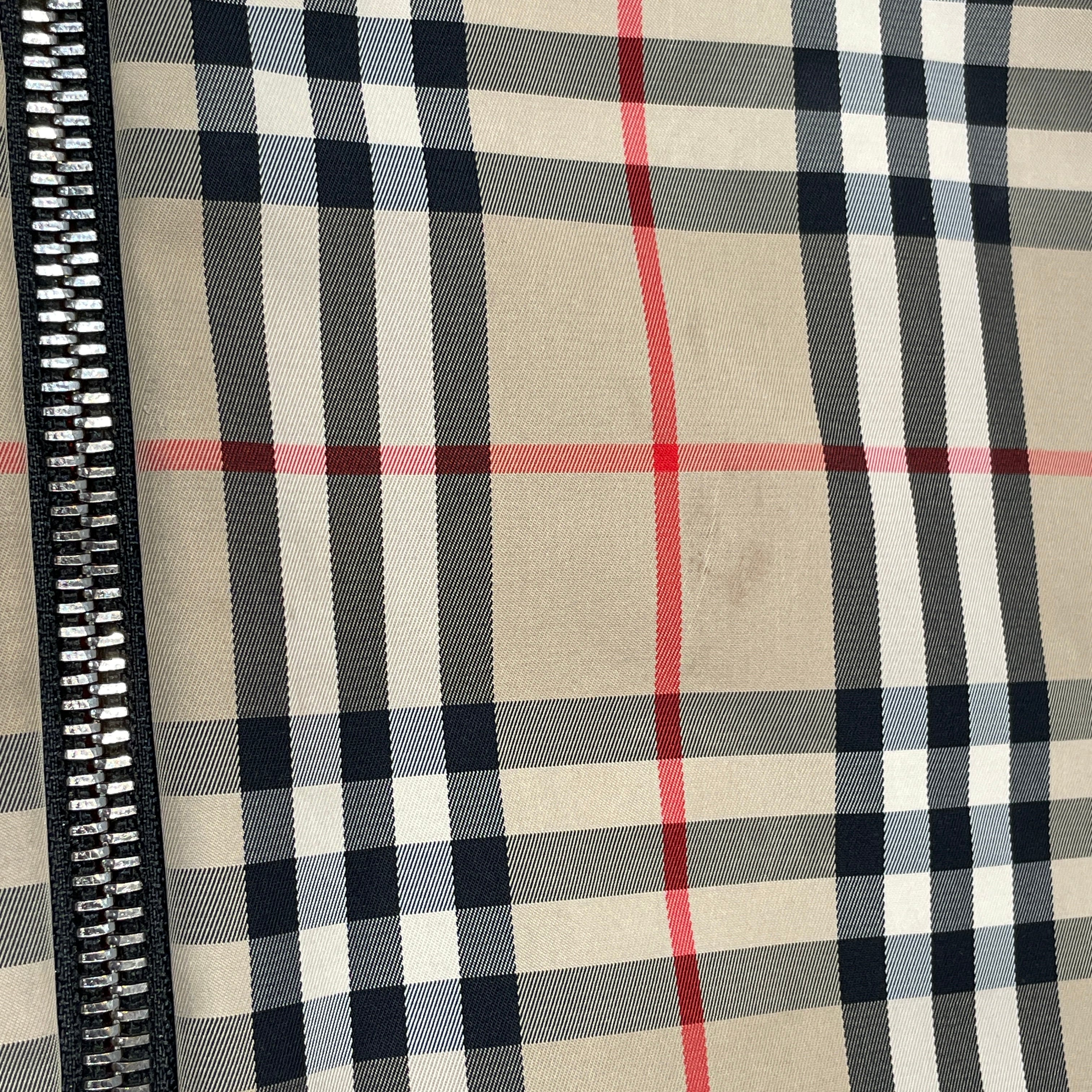 BURBERRY/Jacket/XL/Nylon/CRM/Plaid/Reversible Vintage Check Nylon view 4