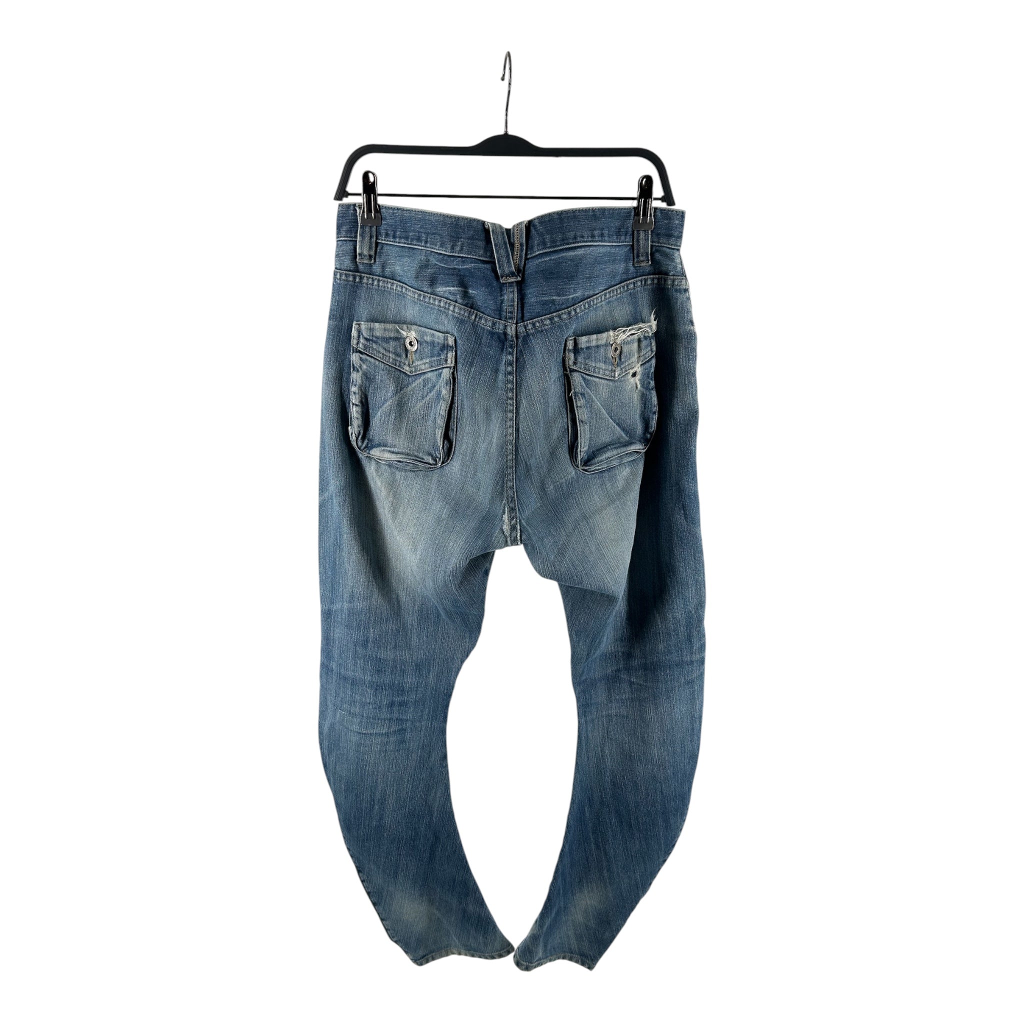 PPFM/Straight Pants/34/Denim/IDG/PPFM ZIPPER BANANNA CUT DENIM view 2