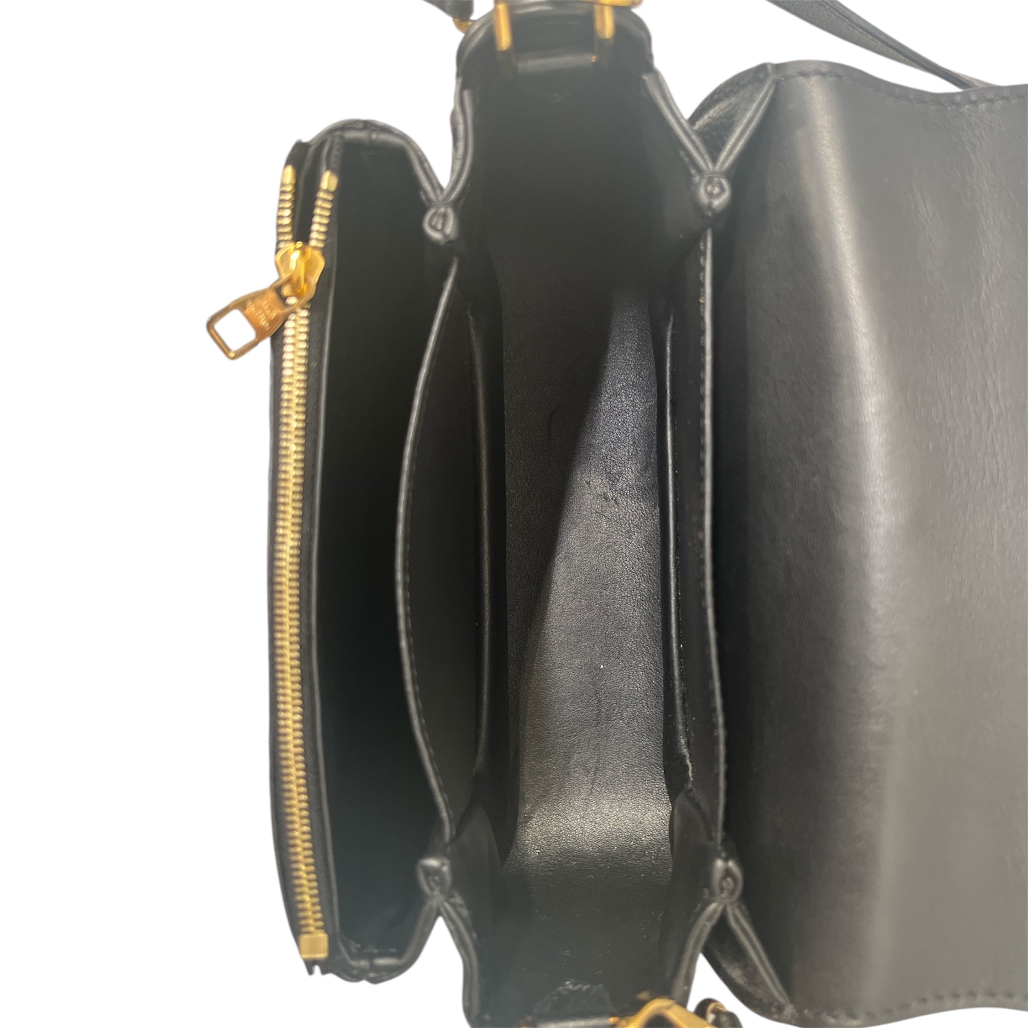 LOUIS VUITTON/Cross Body Bag/Leather/BLK/neo vivienne bag view 4