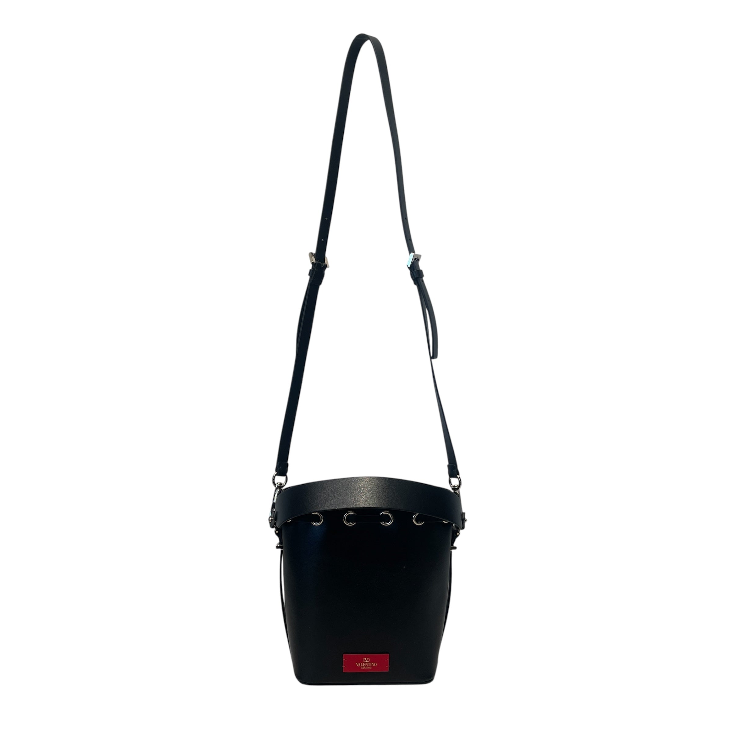 VALENTINO GARAVANI/Bag/Leather/BLK/BUCKET BAG view 2