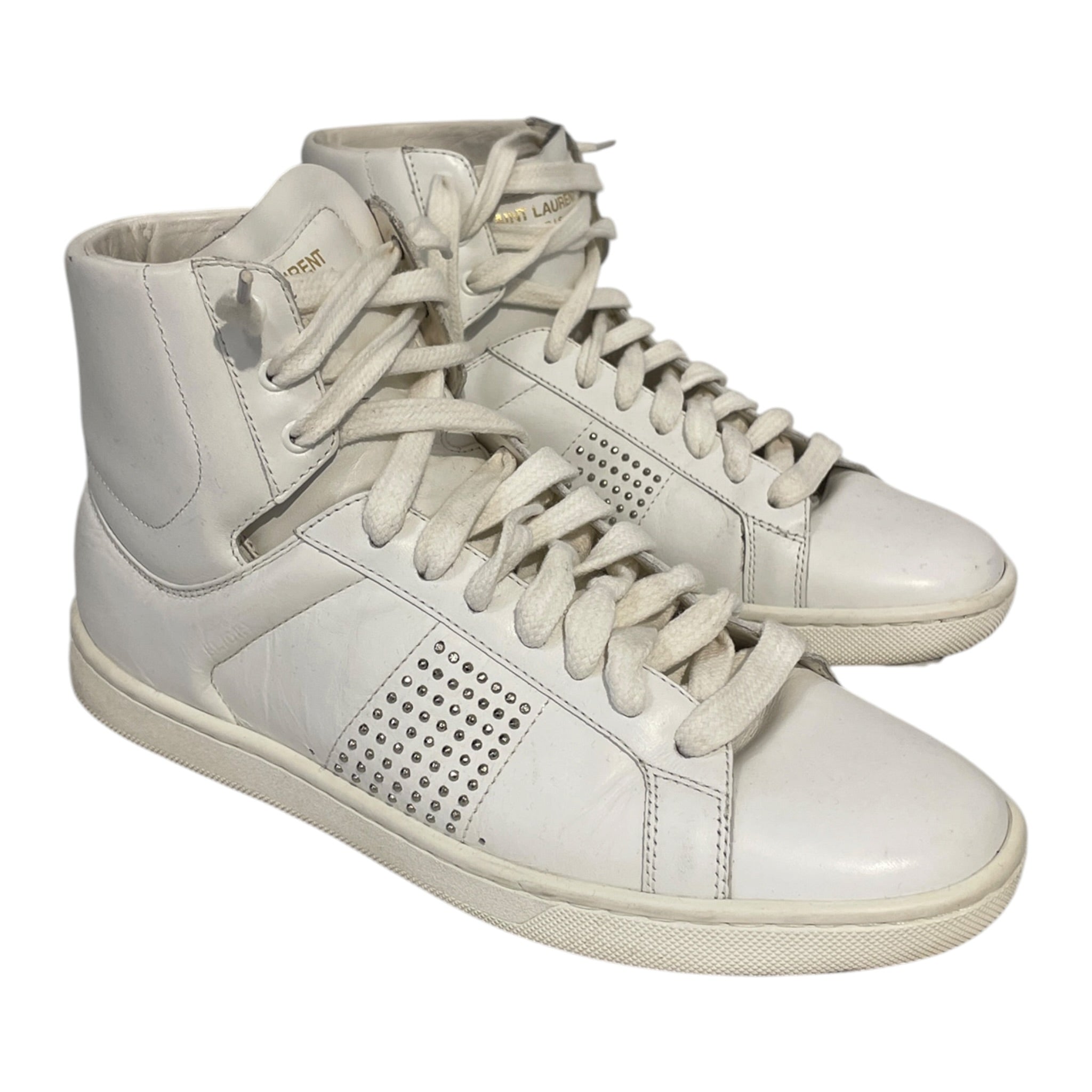SAINT LAURENT/Hi-Sneakers/EU 39/WHT/SAINT LAURENT SLO1H WHT view 1