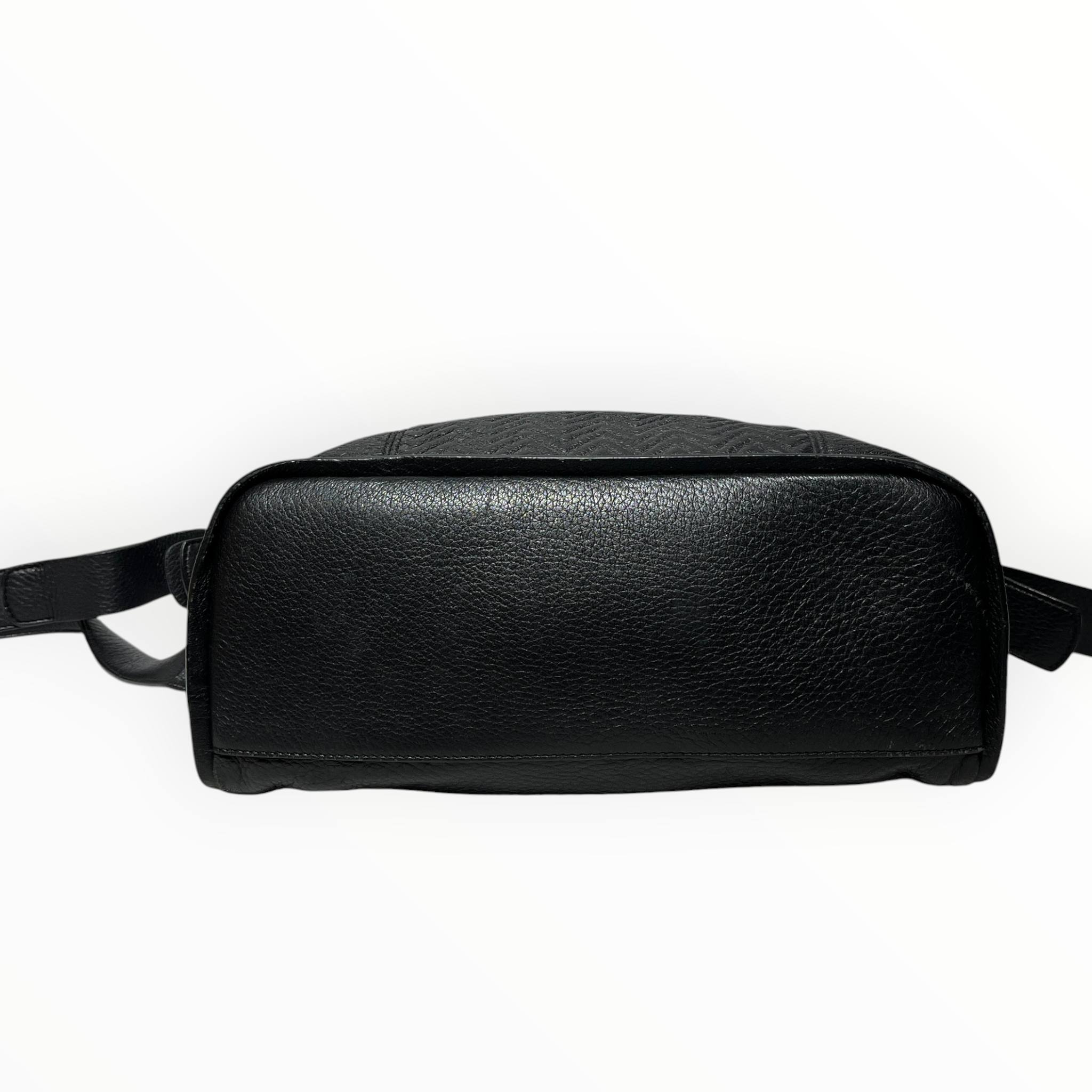 GIORGIO ARMANI/Cross Body Bag/Leather/BLK/messenger bag view 3