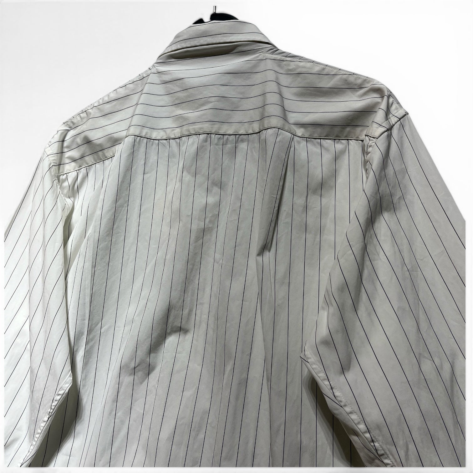 Phoebe Philo/LS Shirt/38/Cotton/WHT/Stripe/ view 4