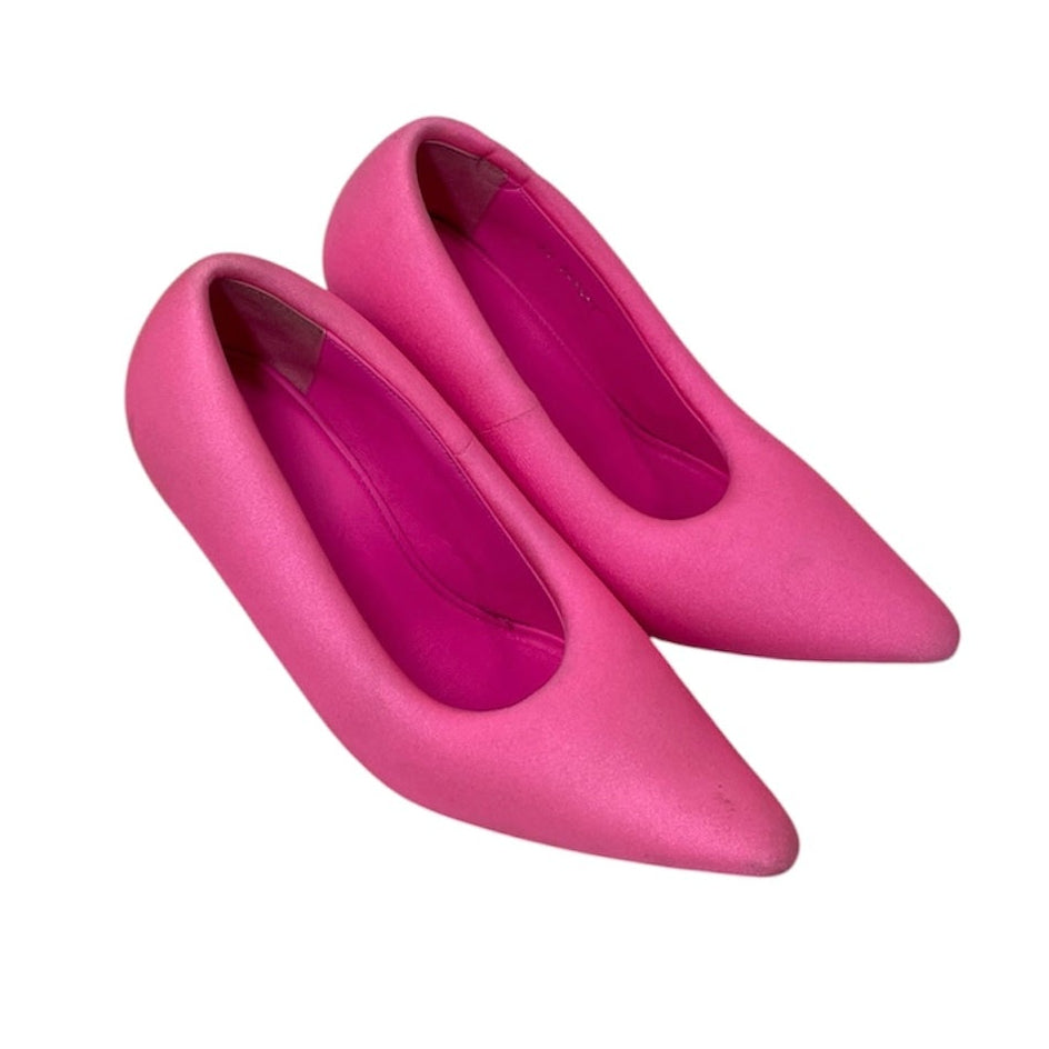 BALENCIAGA/Heels/EU 36/Polyester/PNK/PUFFY NEON SPANDEX view 1