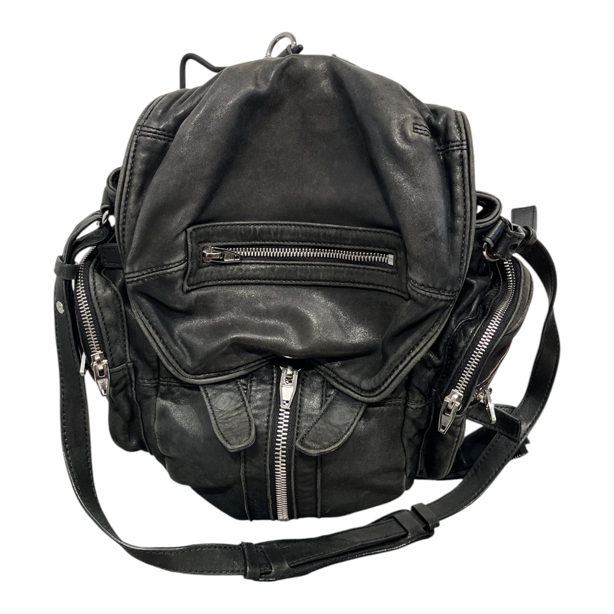 Alexander Wang/Backpack/Leather/BLK/MODULAR ZIP BAG view 1