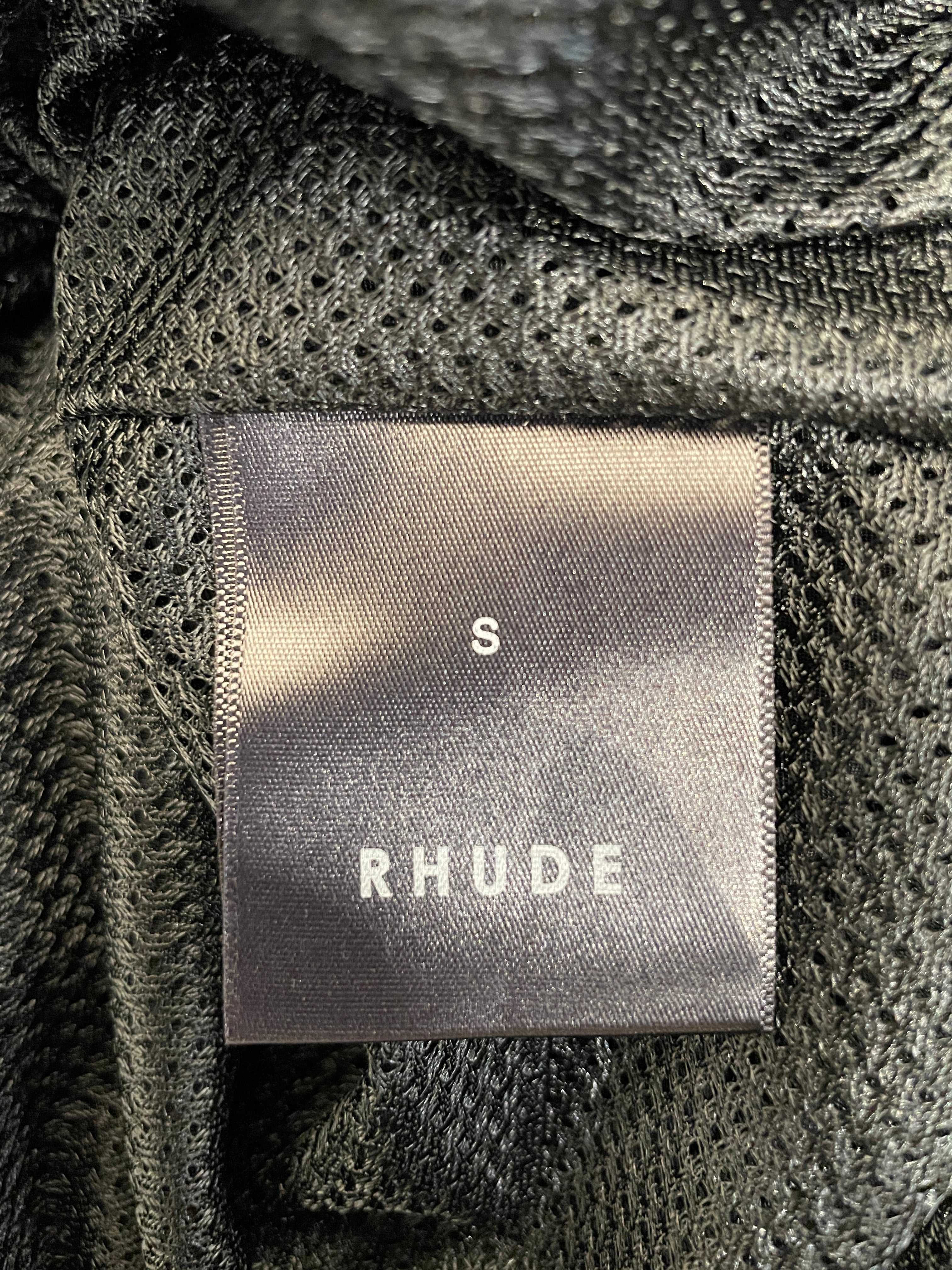 RHUDE/Windbreaker/S/Nylon/BLU/ view 4