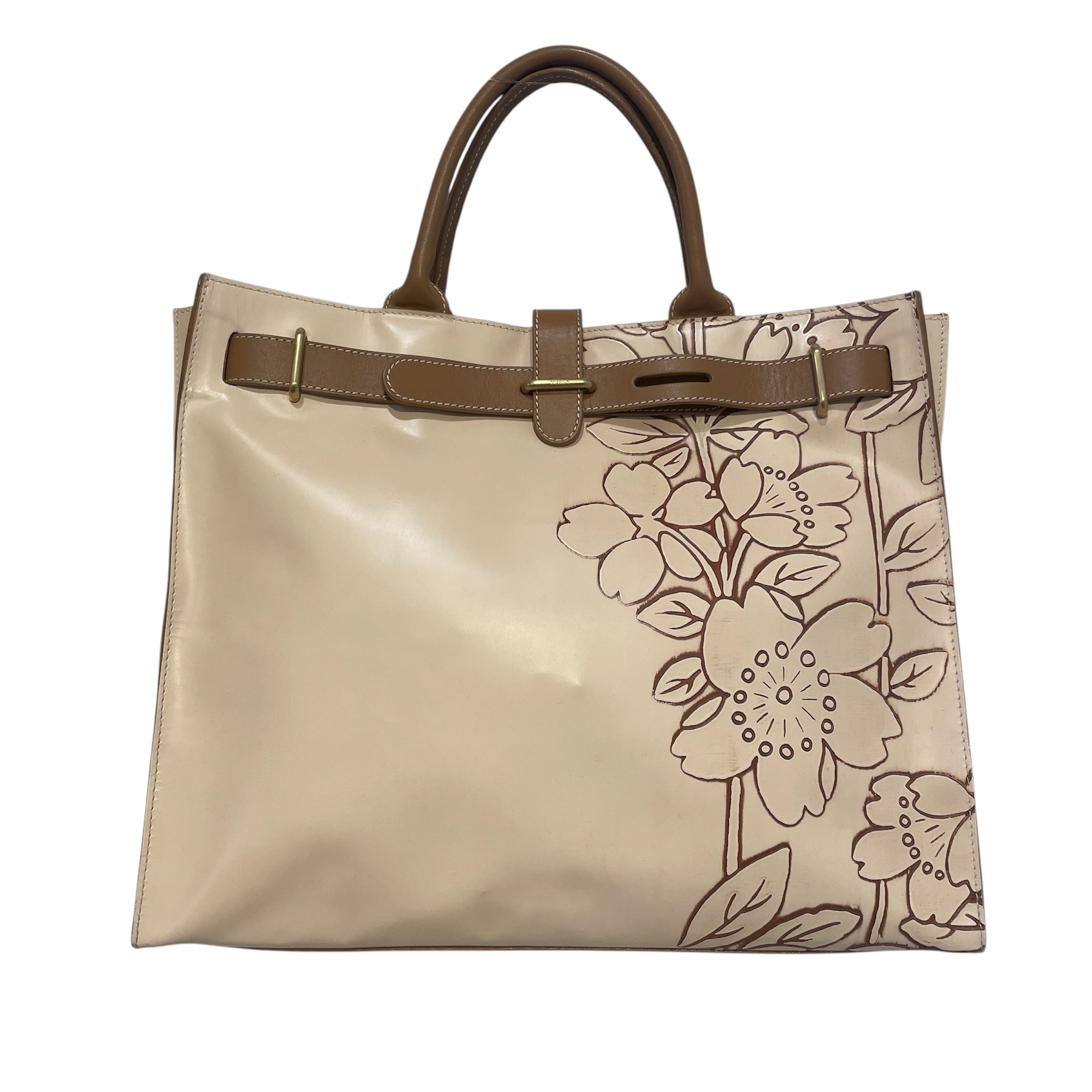 FURLA/Bag/Graphic/Leather/BRW/Floral BAg view 1