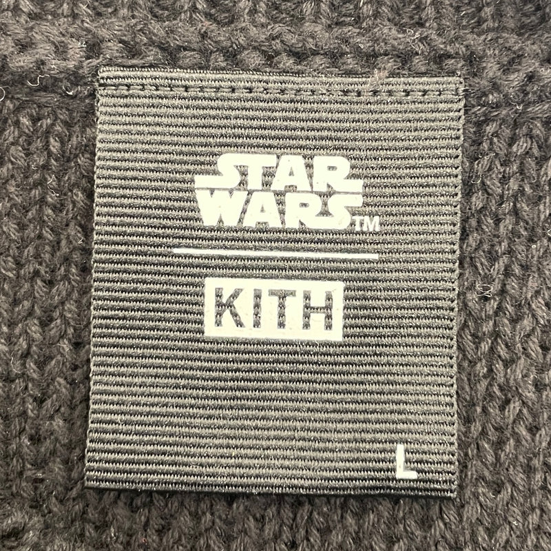 KITH/Sweater/L/Cotton/BLK/STAR WARS