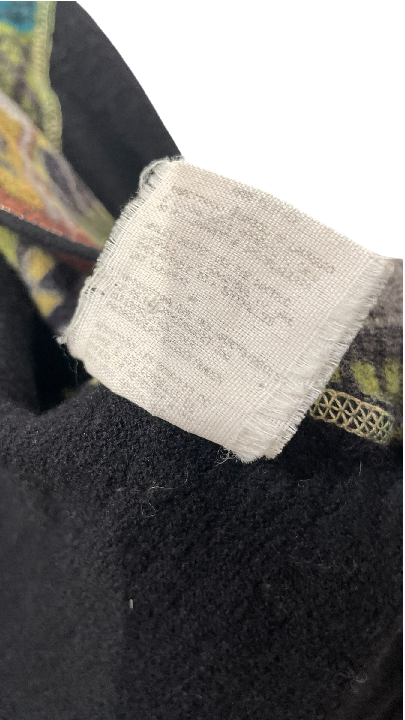 Jean Paul Gaultier/Cardigan/S/All Over Print/Acrylic/BLK/FUZZI TAG view 5