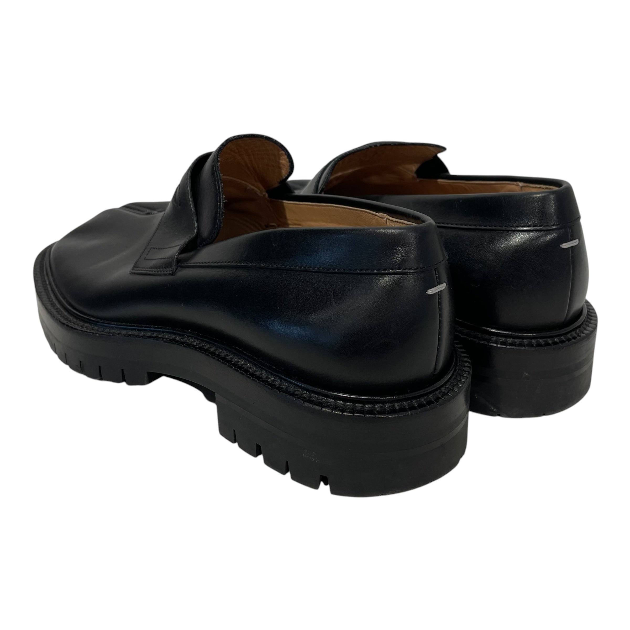 Maison Margiela/Loafers/EU 40/Leather/BLK/ view 2