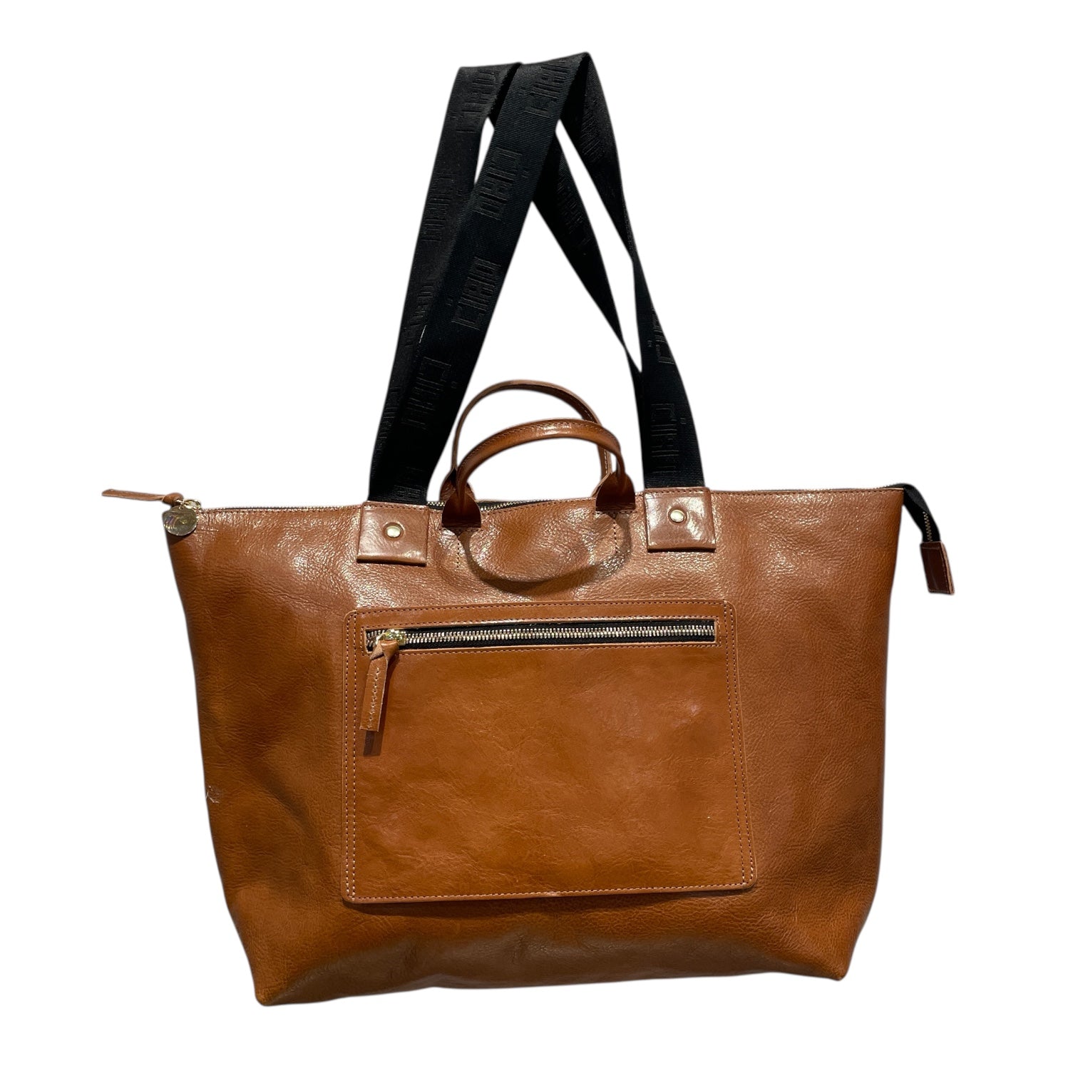Clare V./Bag/Leather/CML/LE ZIP SACK view 1