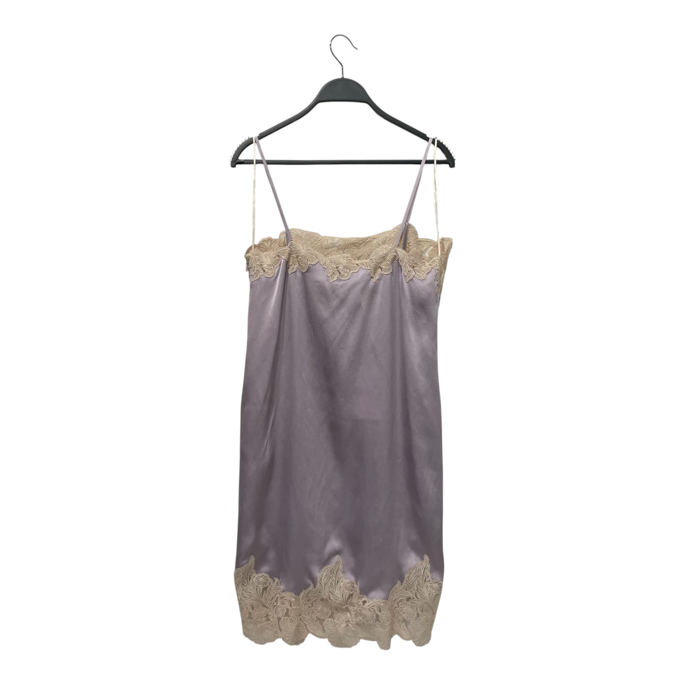 Chloe/SS Dress/36/Silk/PPL/Lace Trim Mini Dress view 2