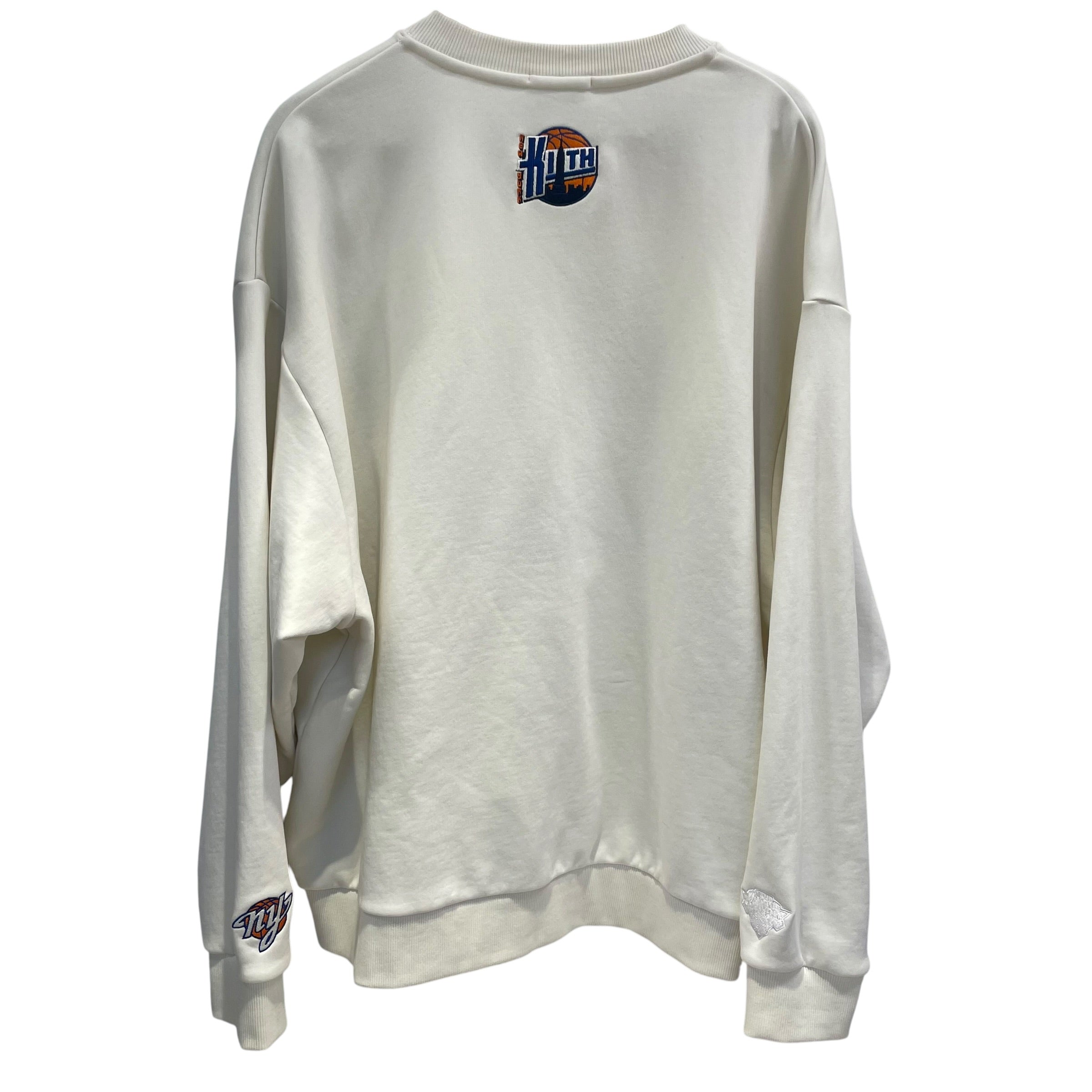 KITH/Sweater/XXL/Cotton/WHT/knicks/empire state/org ny view 2