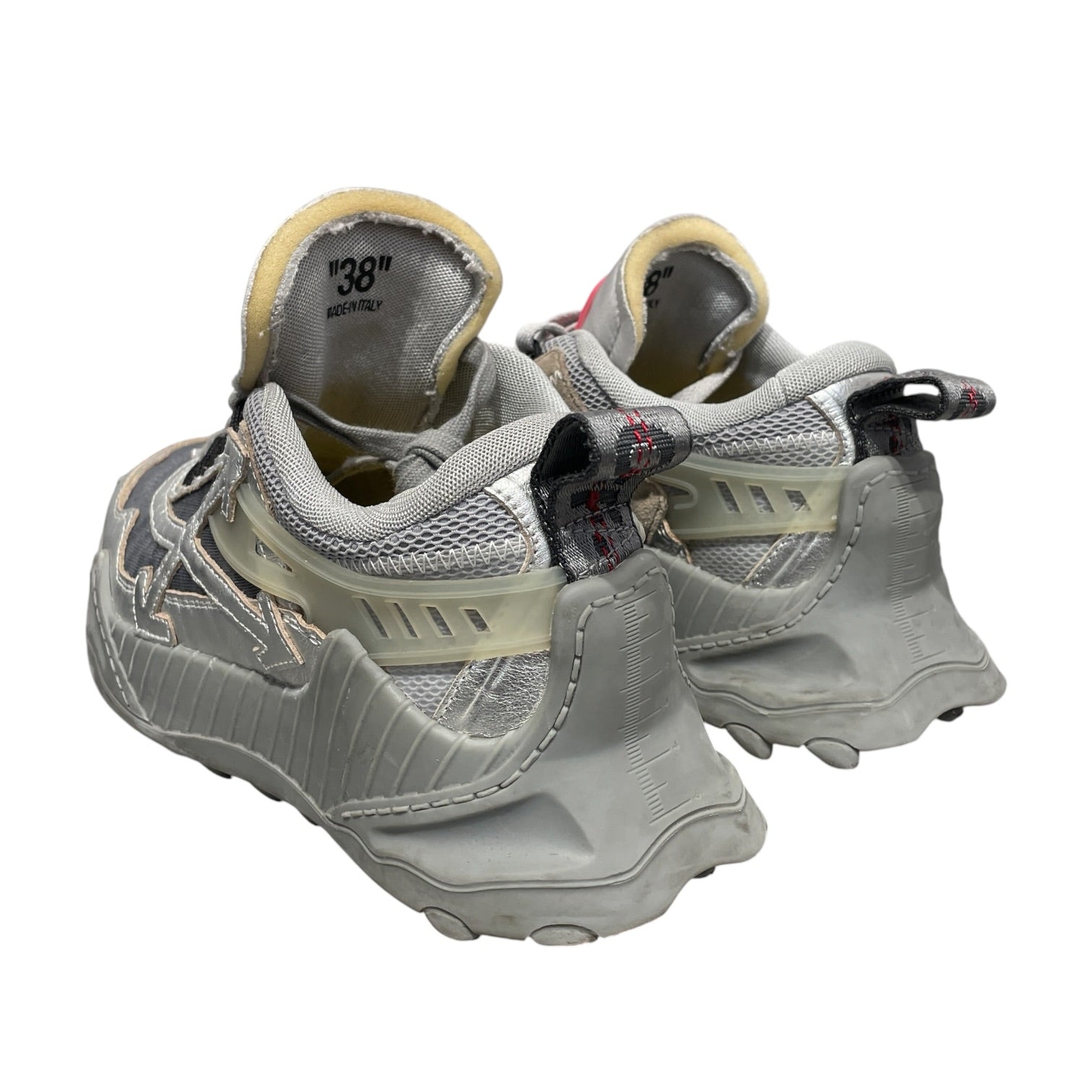 OFF-WHITE/Low-Sneakers/EU 38/GRY/ODSY-1000 view 2