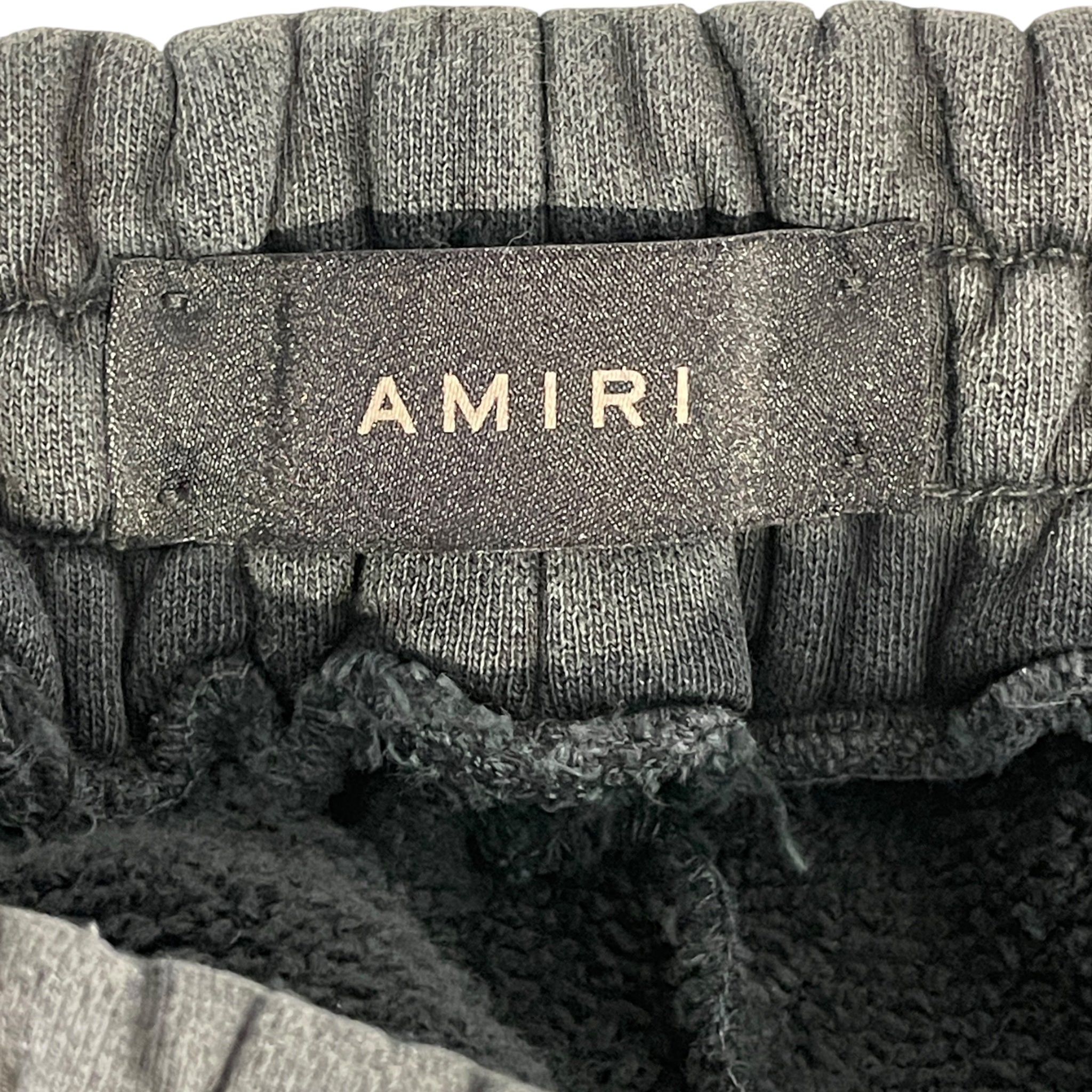 AMIRI/Shorts/M/Cotton/BLK/tiger on thigh view 3