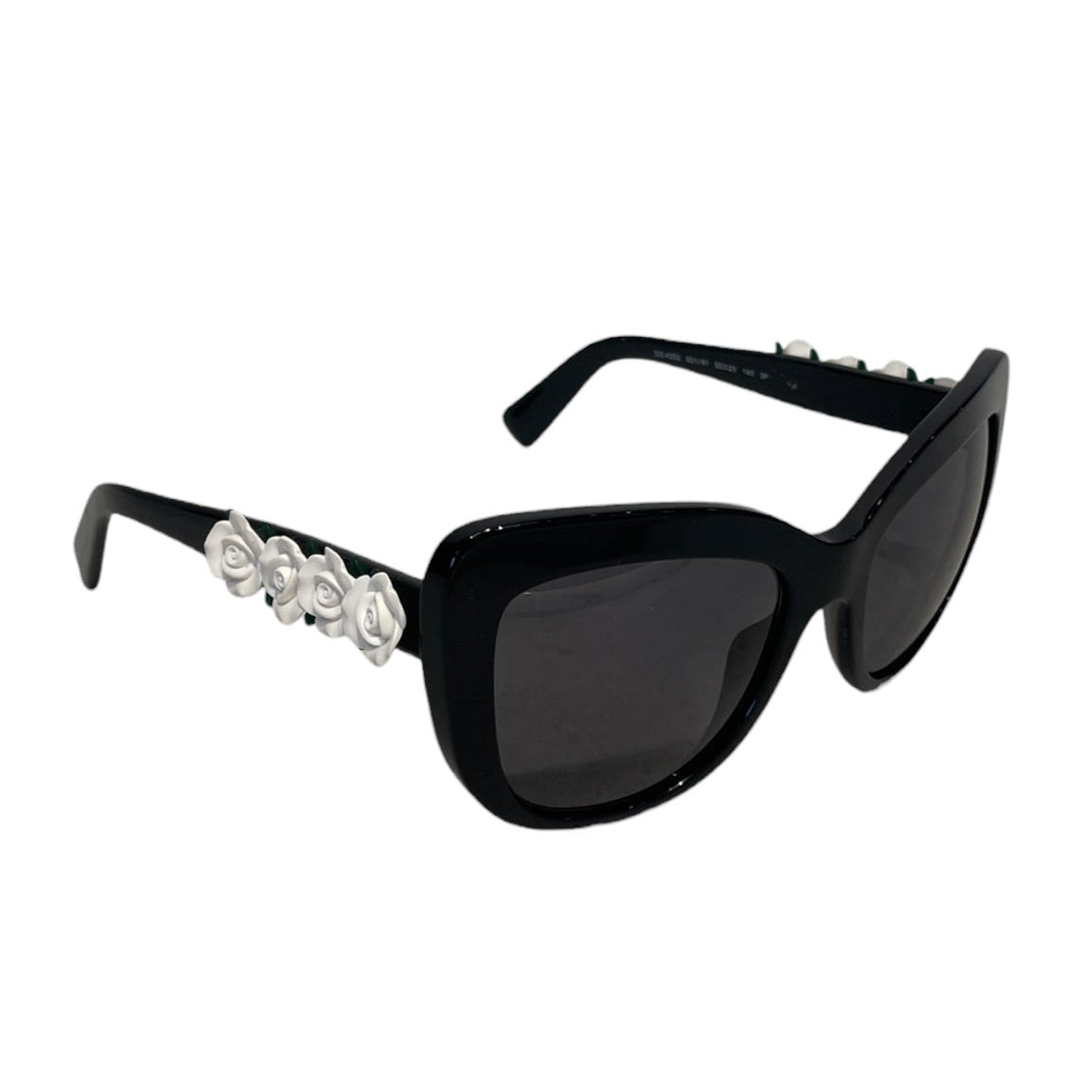 DOLCE&GABBANA/Sunglasses/Plastic/BLK/CATEYE WHITE FLOWERS (W/BOX) view 2